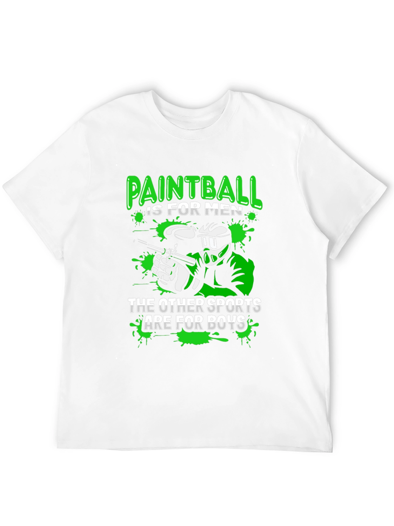 Paintball T-Shirt - For Men Graphic Tee