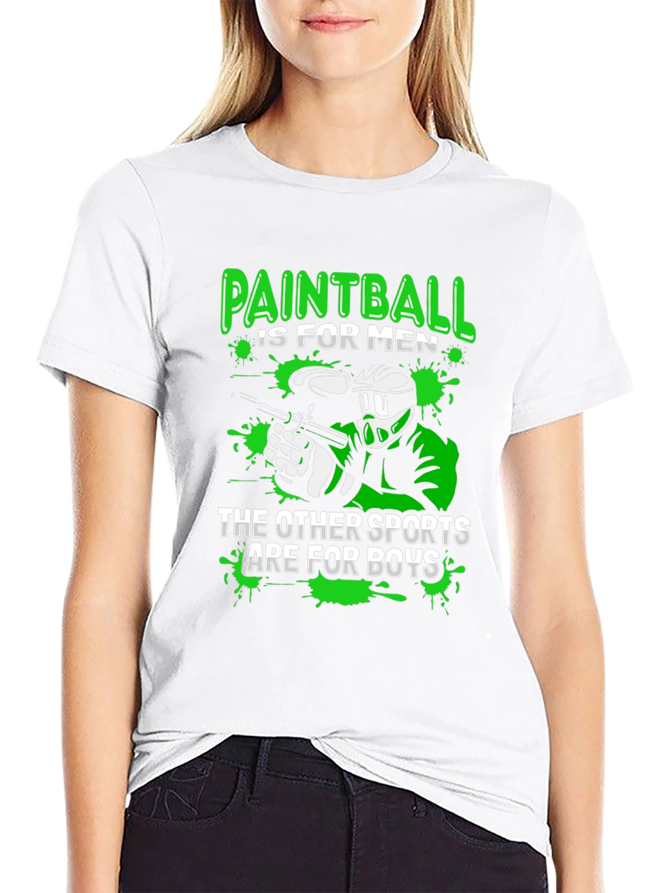 Paintball T-Shirt - For Men Graphic Tee