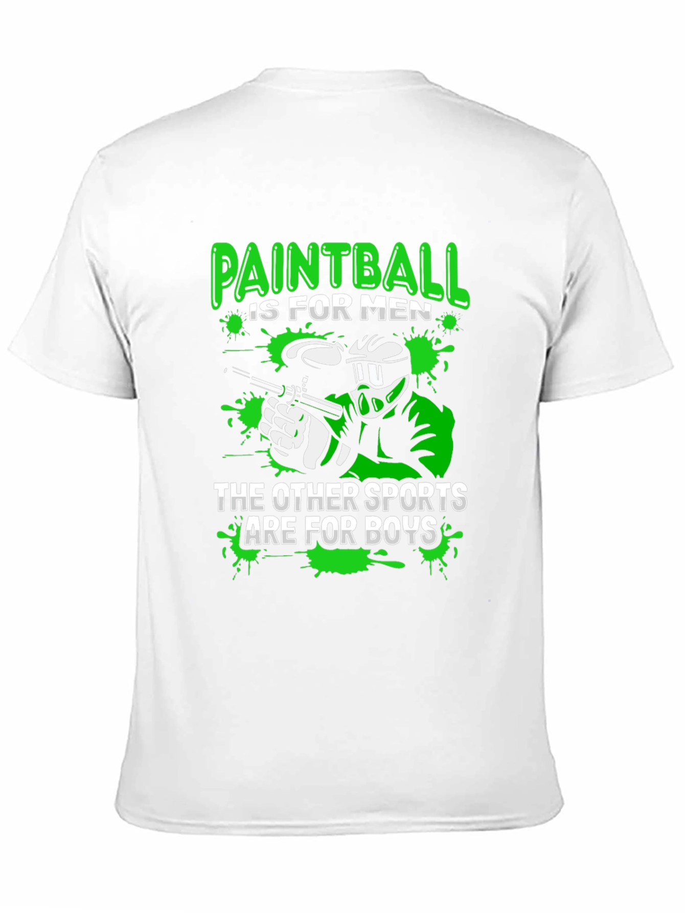 Paintball T-Shirt - For Men Graphic Tee