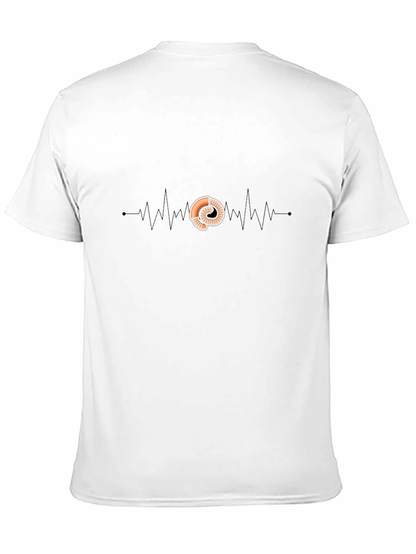 Heartbeat Ammonite T-Shirt - Black