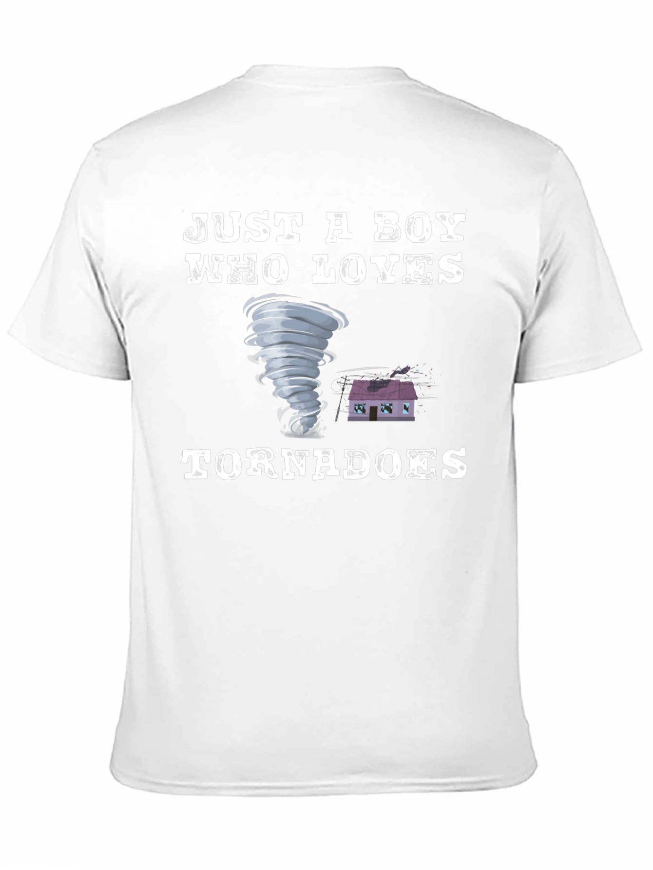 Just A Boy Who Loves Tornadoes T-Shirt