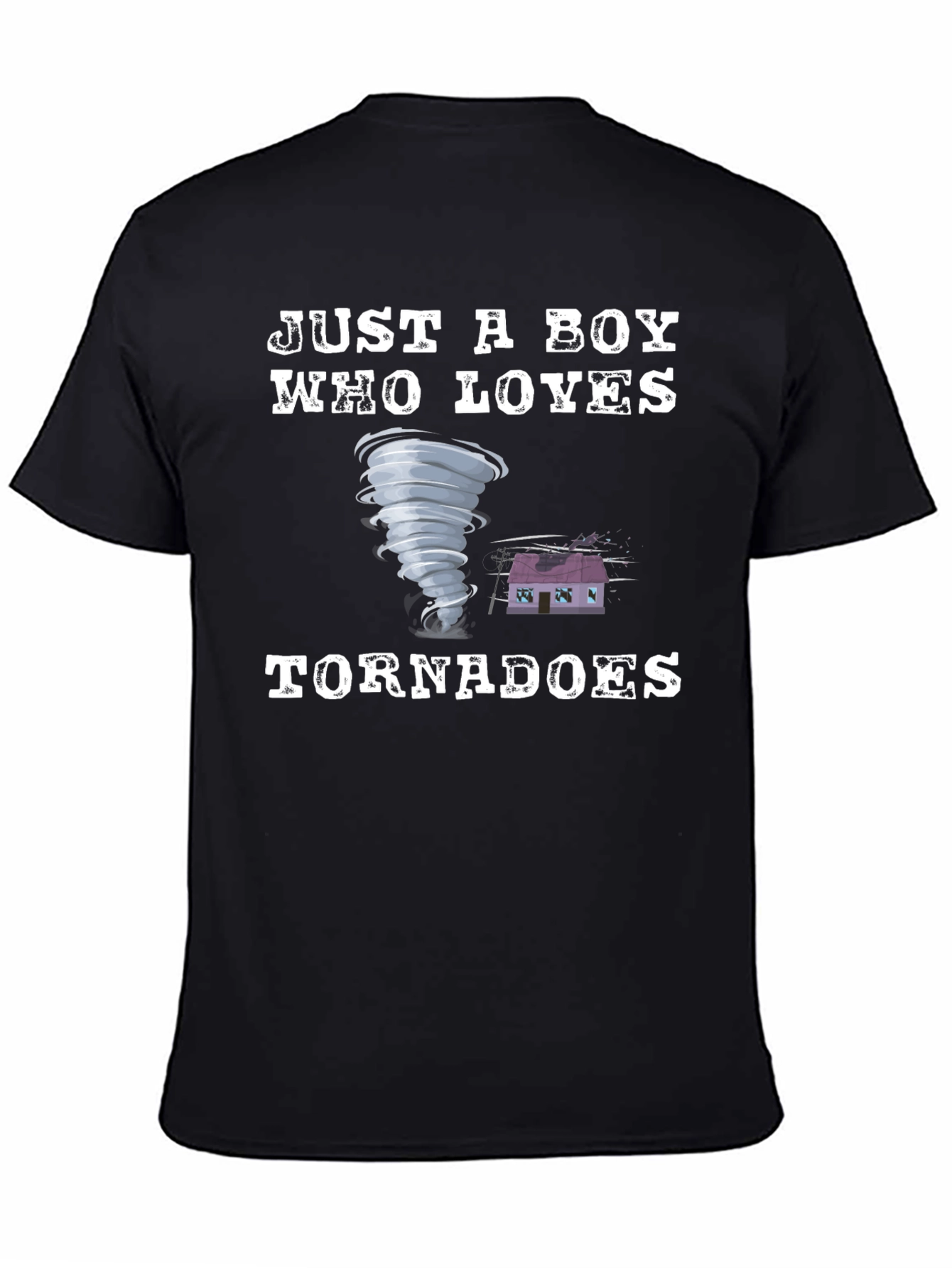 Just A Boy Who Loves Tornadoes T-Shirt