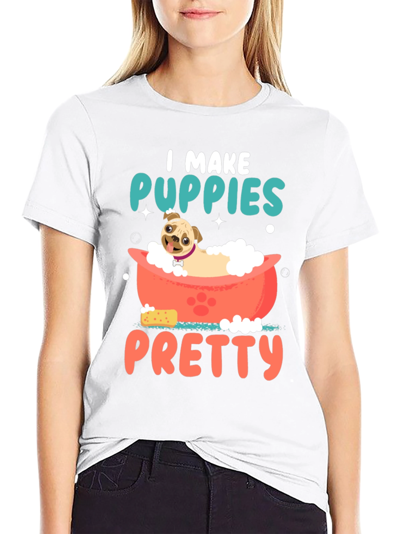 I Make Puppies Pretty T-Shirt