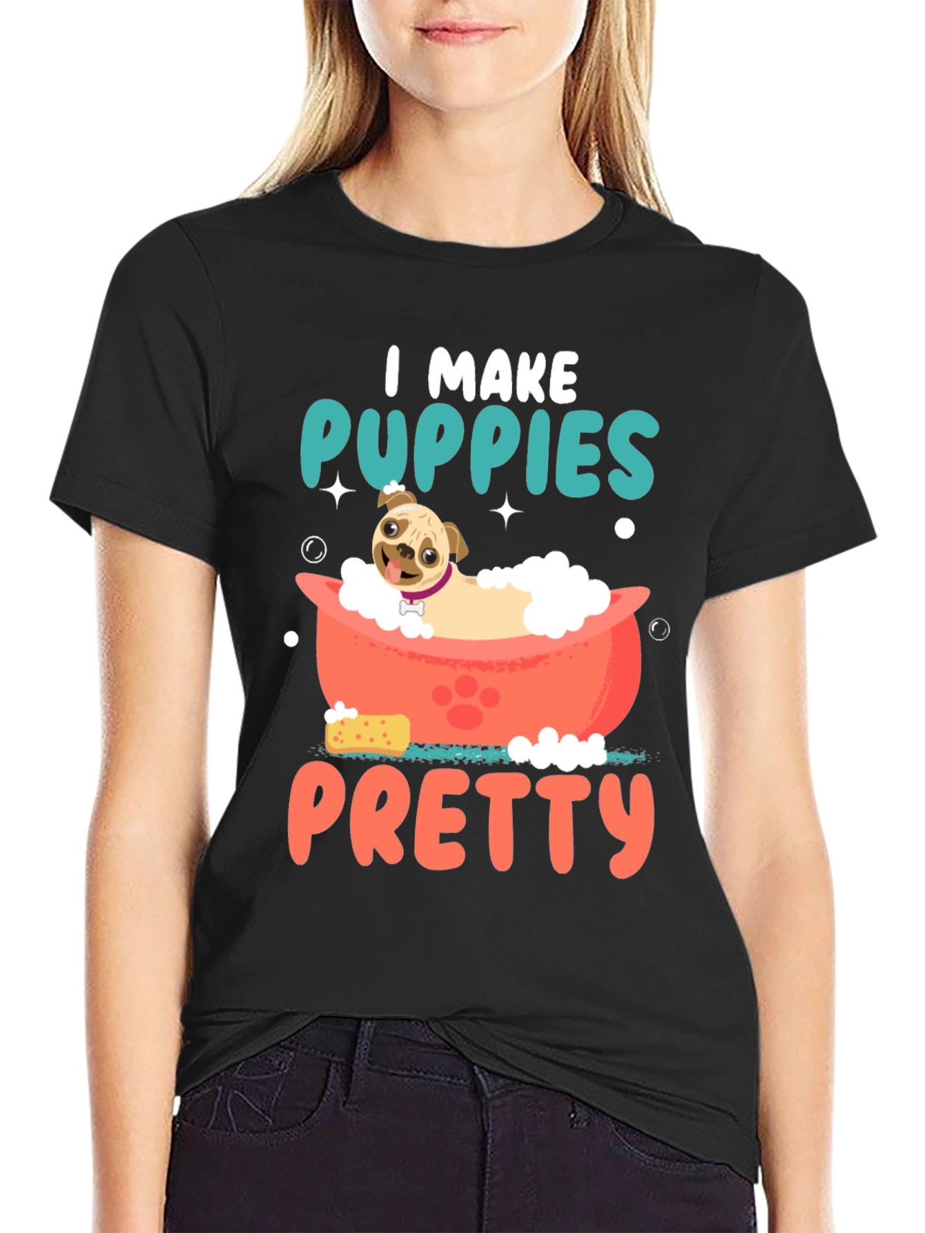 I Make Puppies Pretty T-Shirt