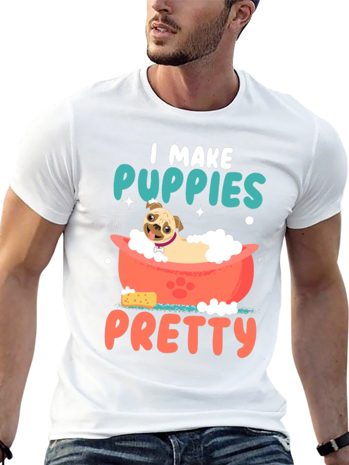 I Make Puppies Pretty T-Shirt