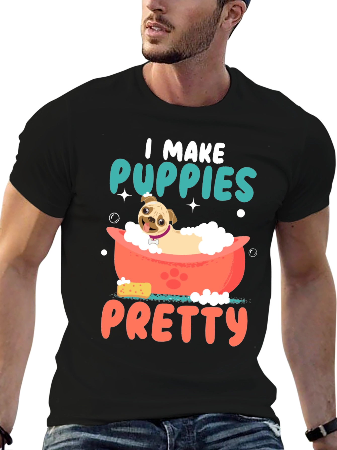 I Make Puppies Pretty T-Shirt