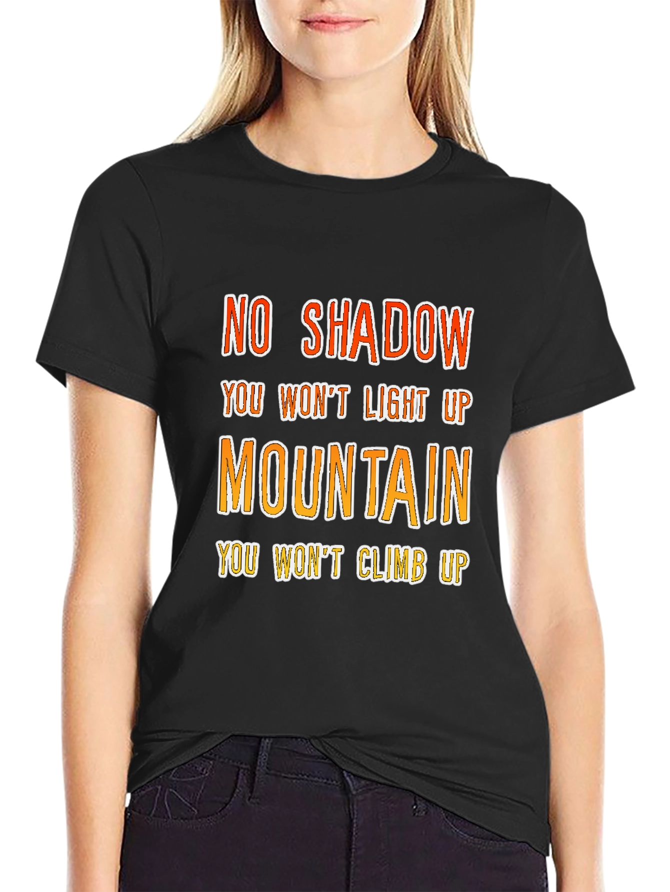 No Shadow Mountain Climb Tee