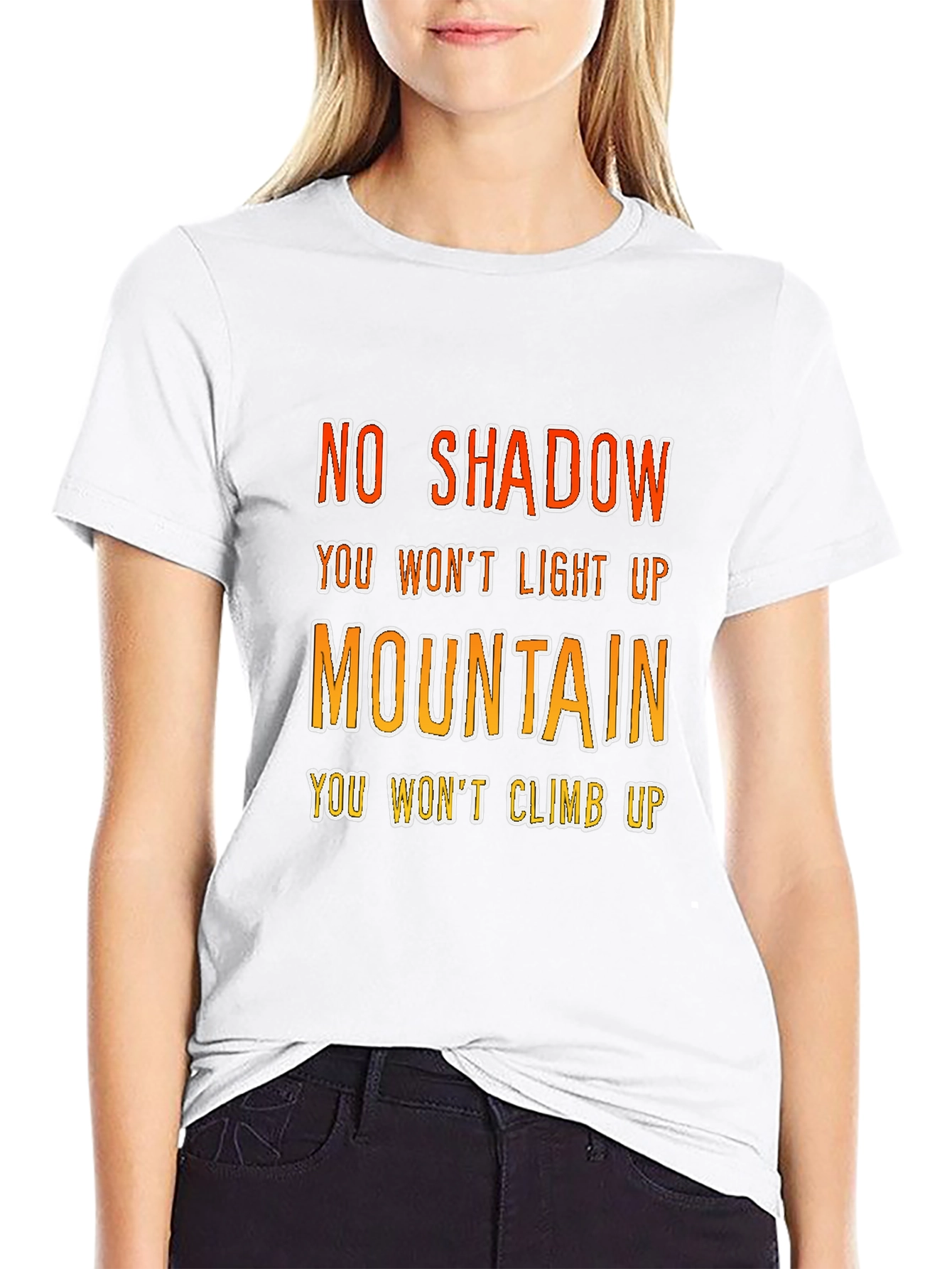 No Shadow Mountain Climb Tee