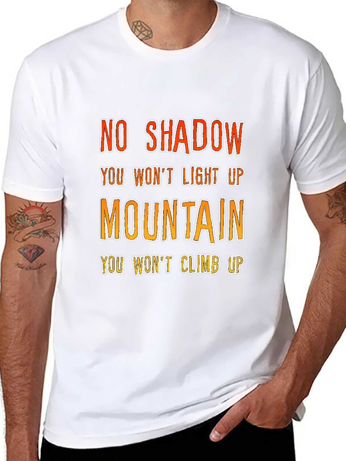No Shadow Mountain Climb Tee