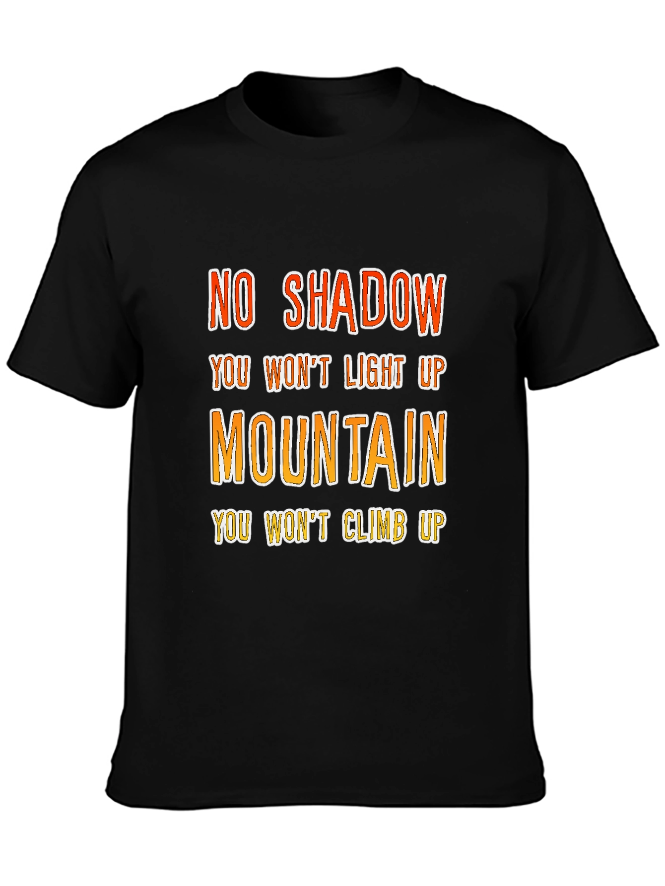 No Shadow Mountain Climb Tee