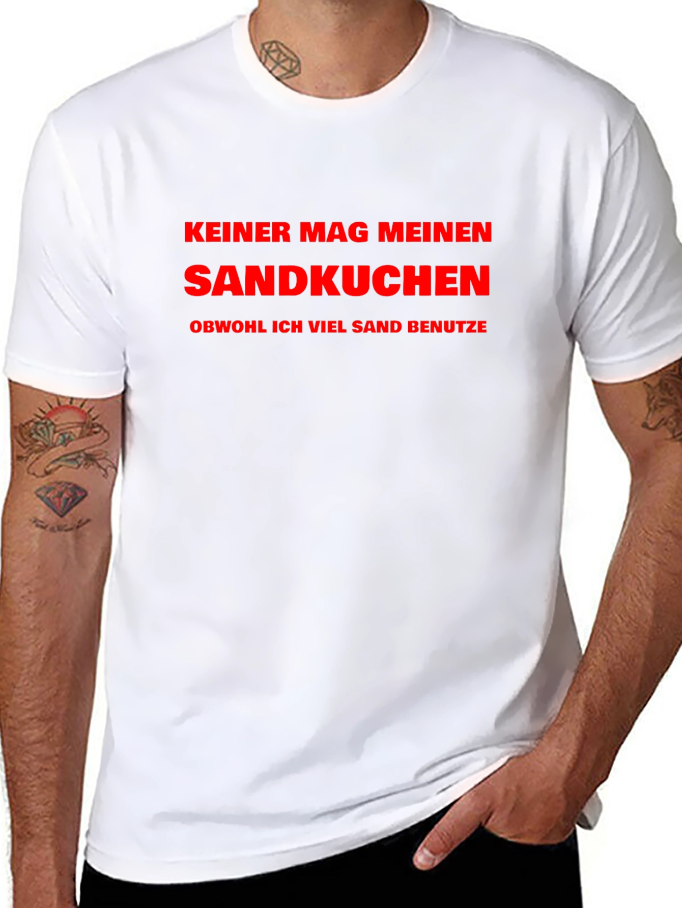 Funny Sandkuchen T-Shirt - German Humor Tee
