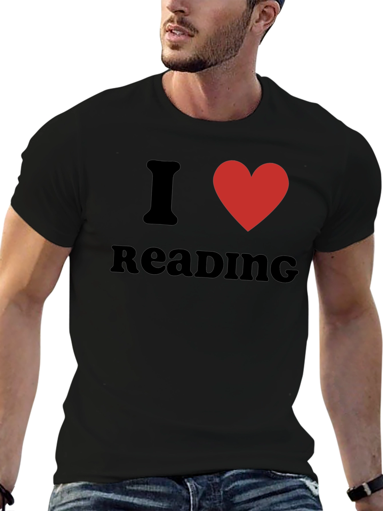 I Love Reading T-Shirt - Comfortable Cotton Blend