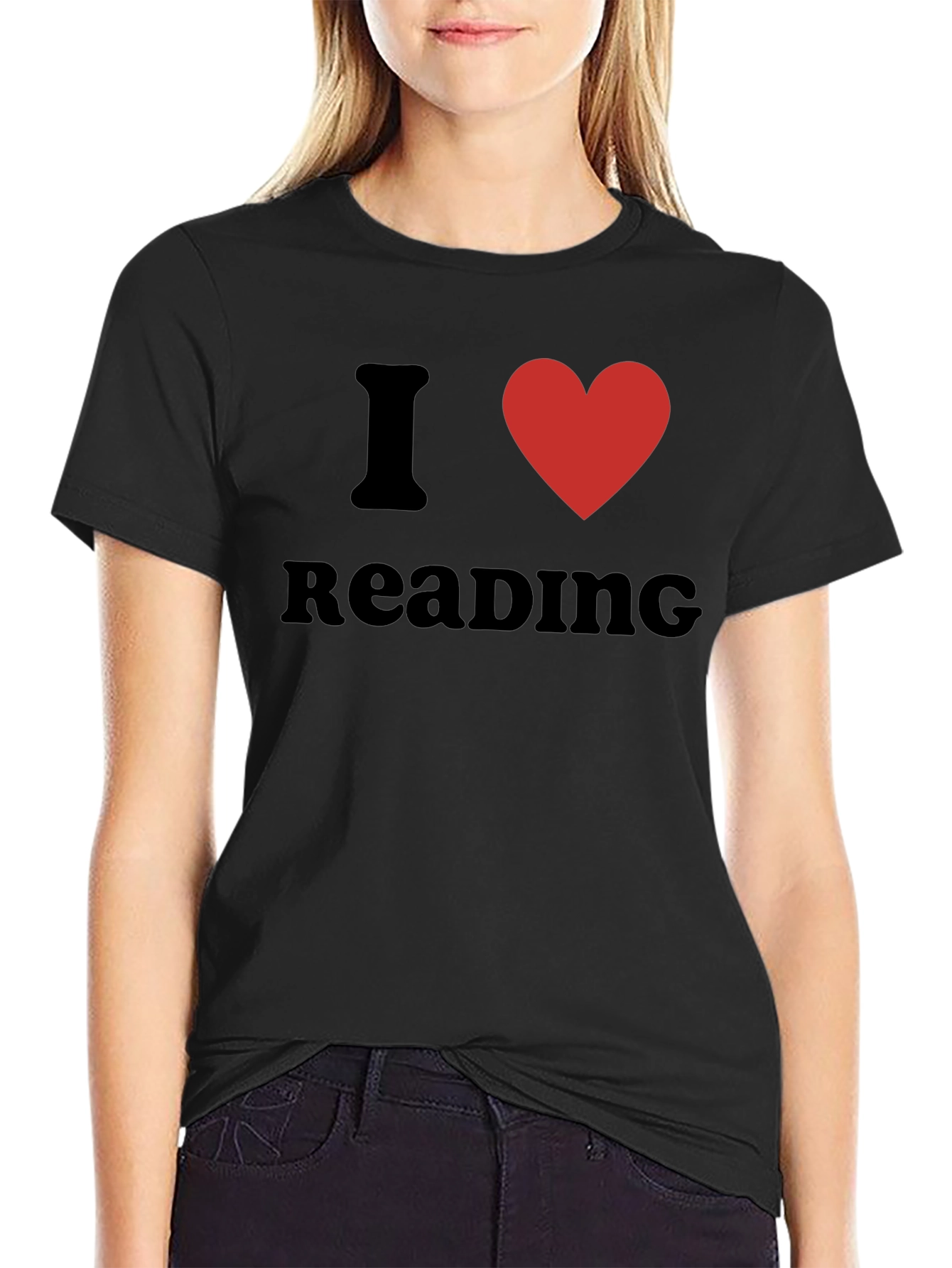 I Love Reading T-Shirt - Comfortable Cotton Blend