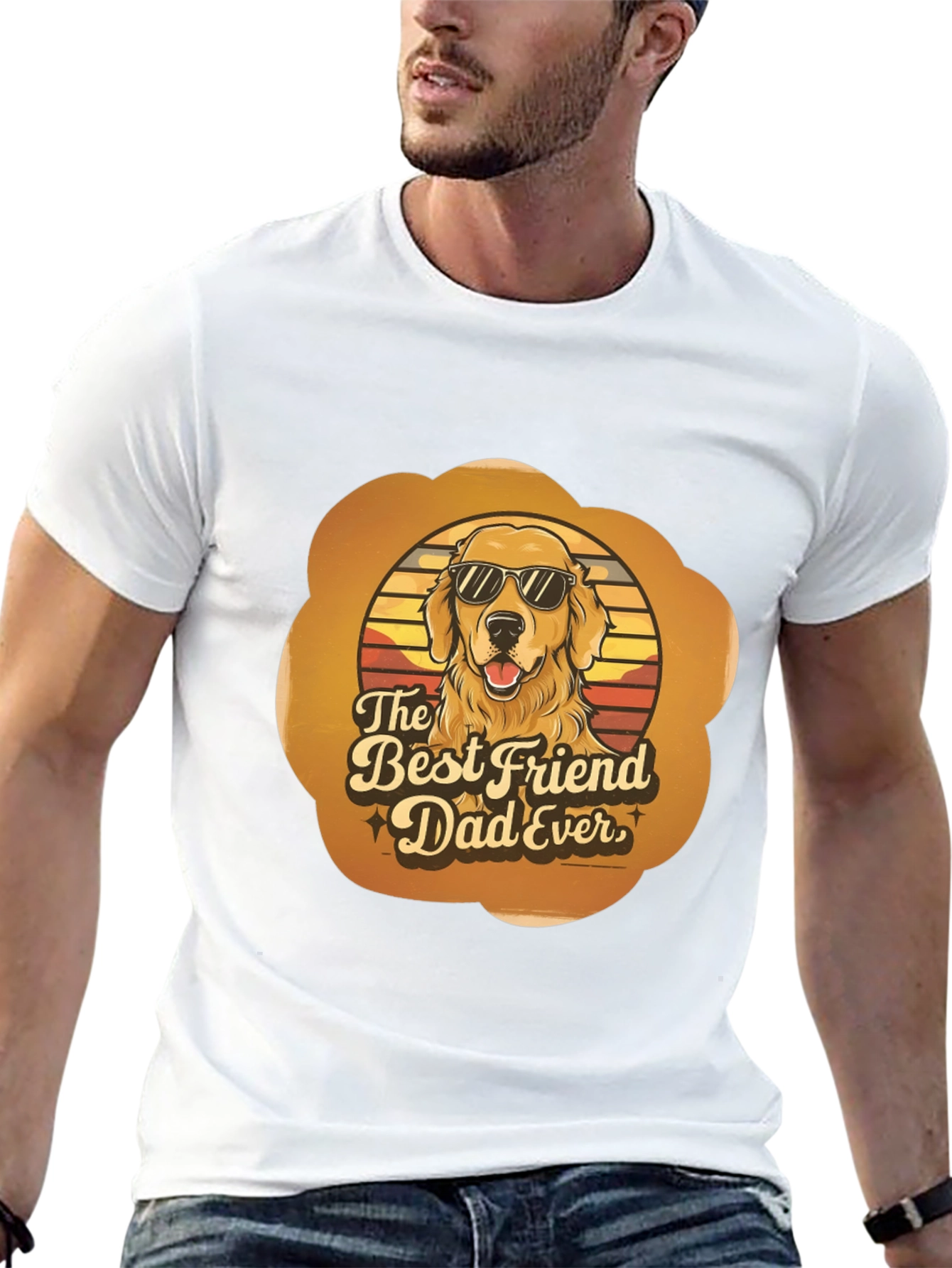 Best Friend Dog Dad T-Shirt