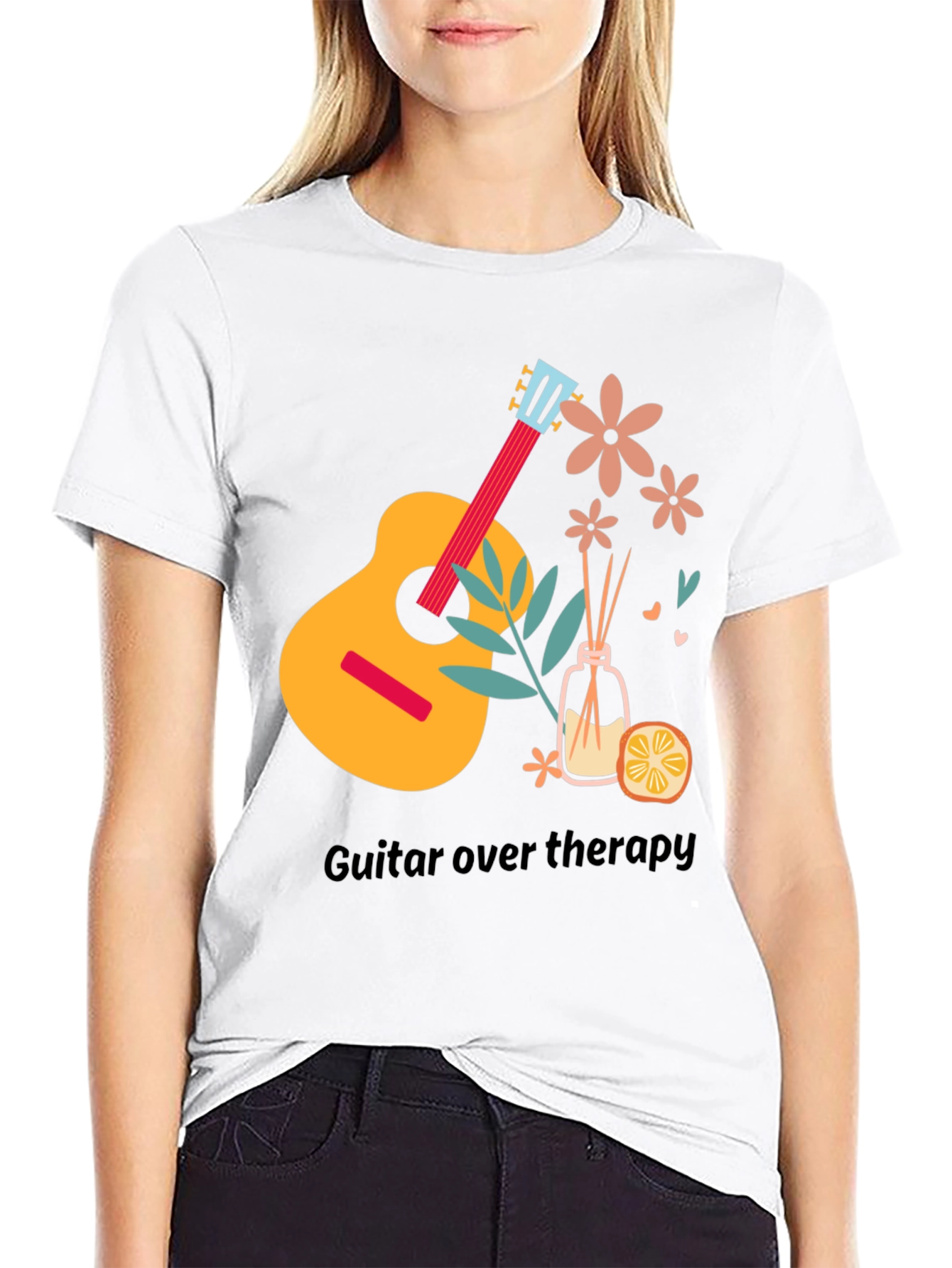 Guitar Therapy Graphic Tee