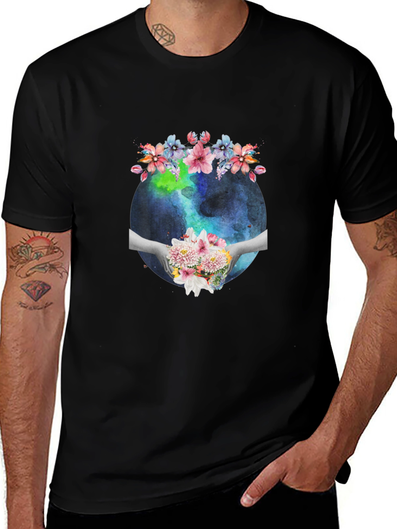 Earth Day Floral T-Shirt