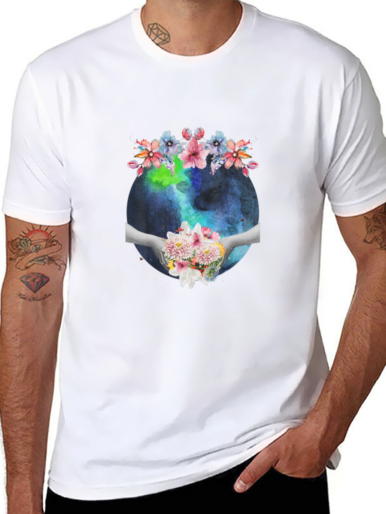 Earth Day Floral T-Shirt