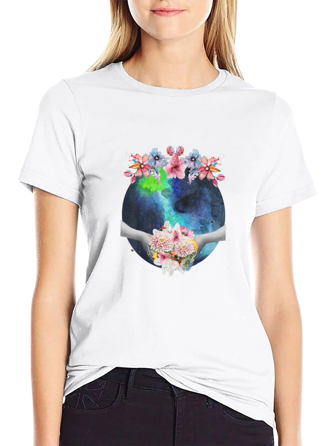 Earth Day Floral T-Shirt