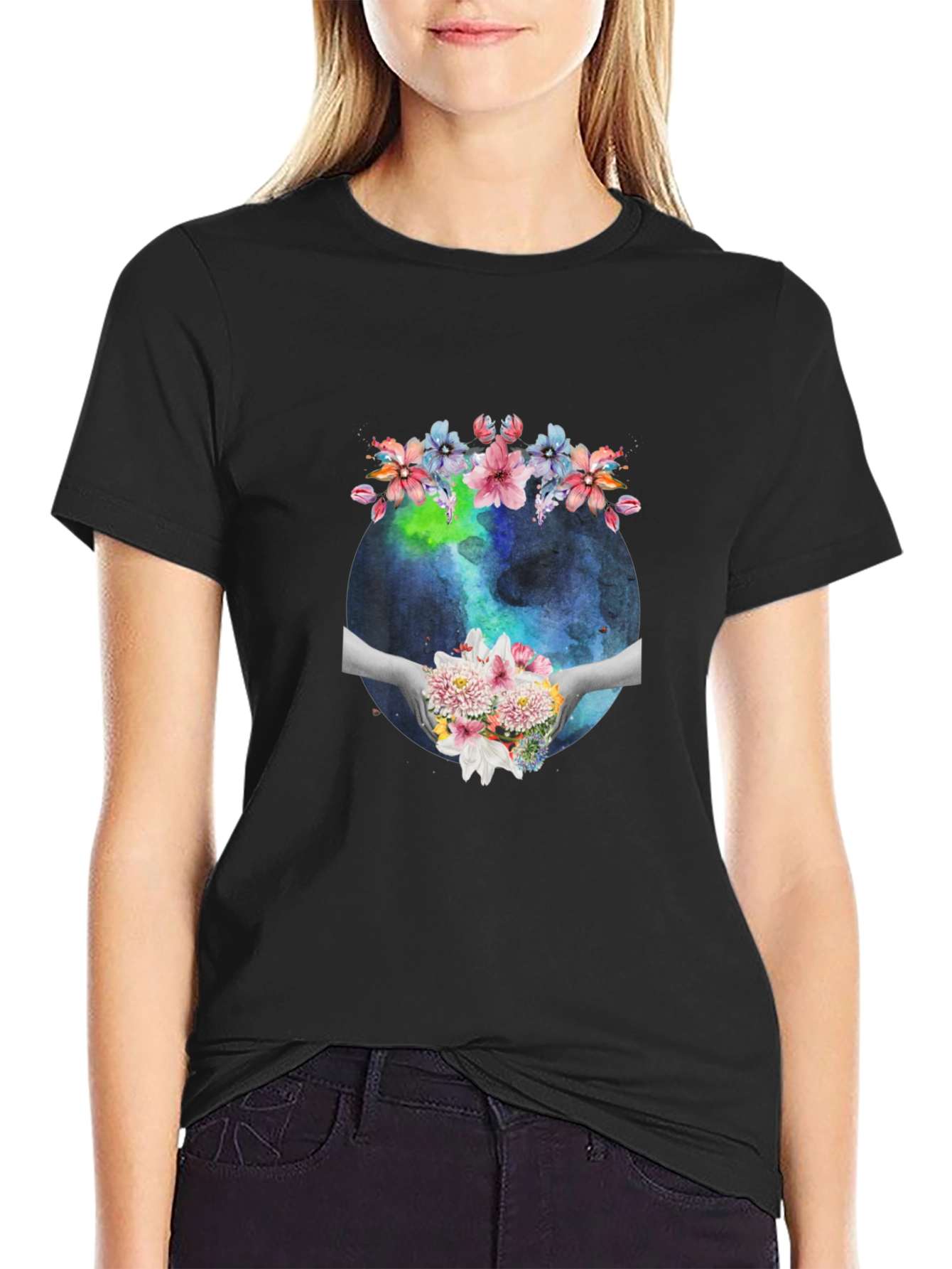 Earth Day Floral T-Shirt