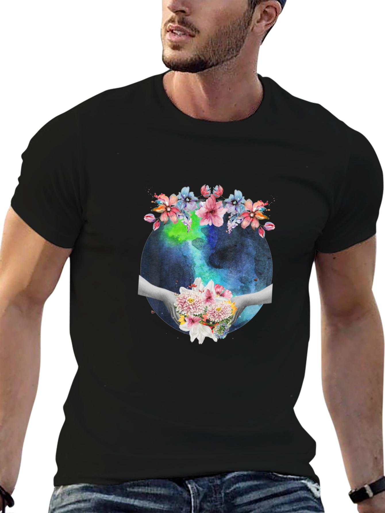 Earth Day Floral T-Shirt