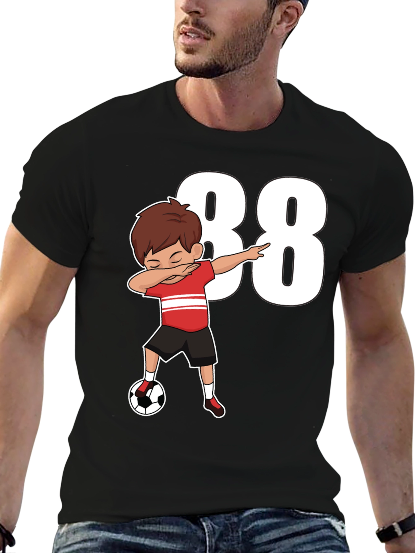 Soccer Boy Dab 88 T-Shirt