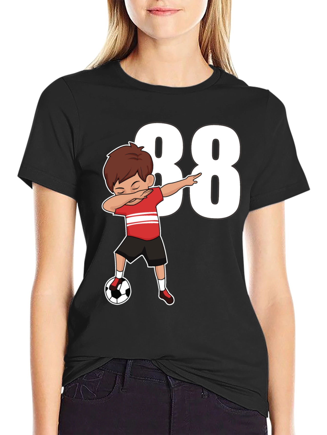 Soccer Boy Dab 88 T-Shirt