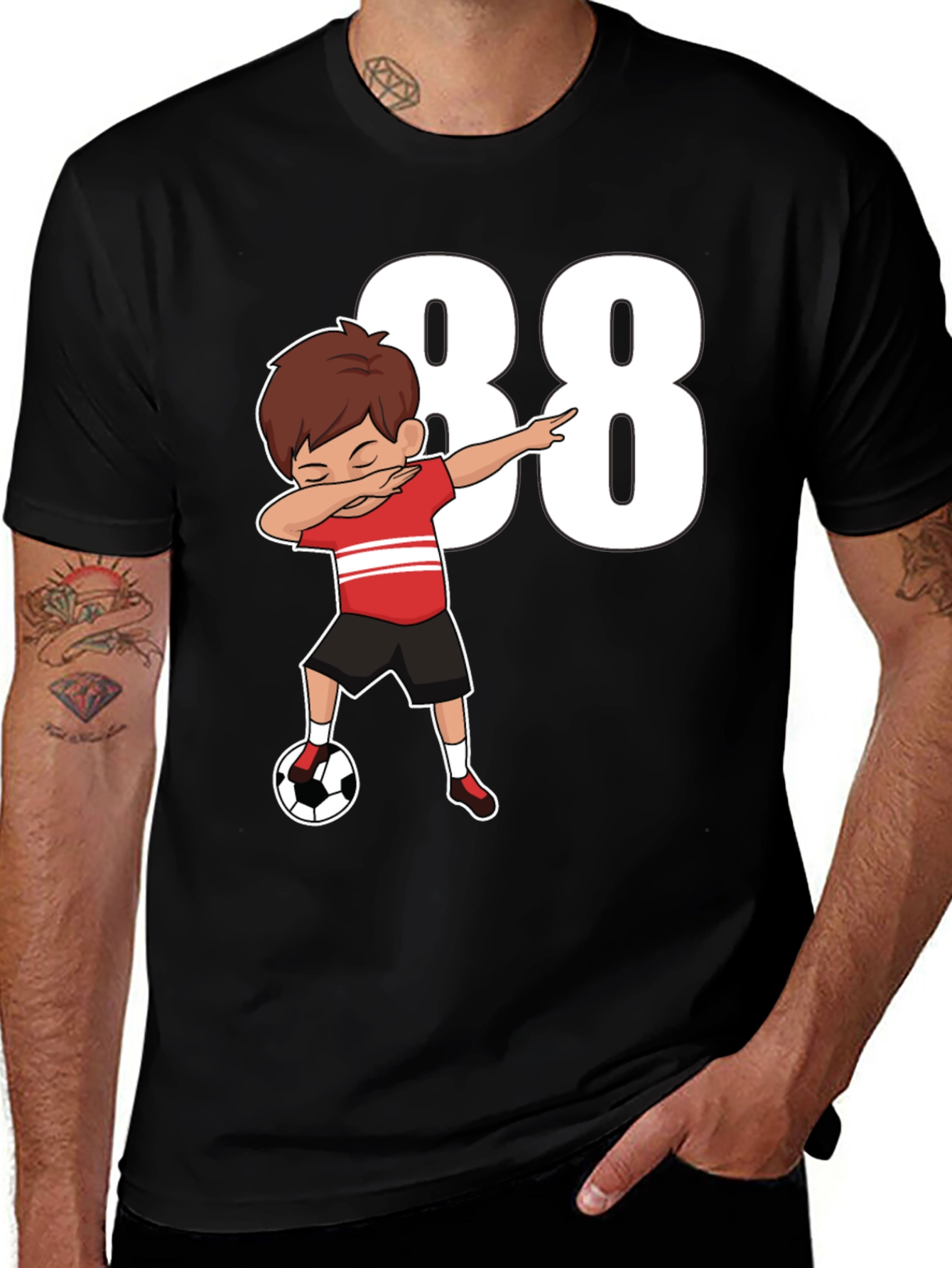 Soccer Boy Dab 88 T-Shirt