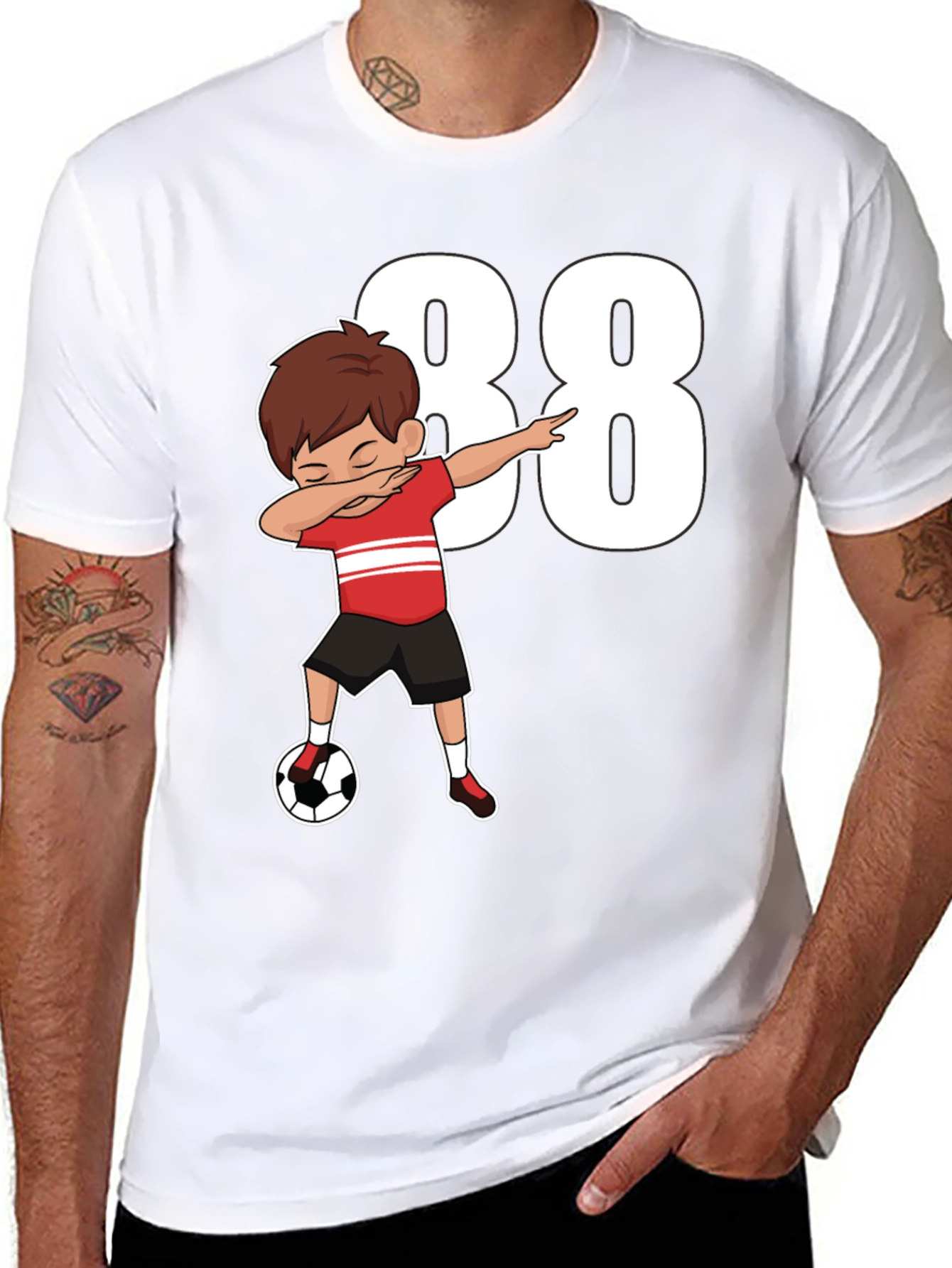 Soccer Boy Dab 88 T-Shirt