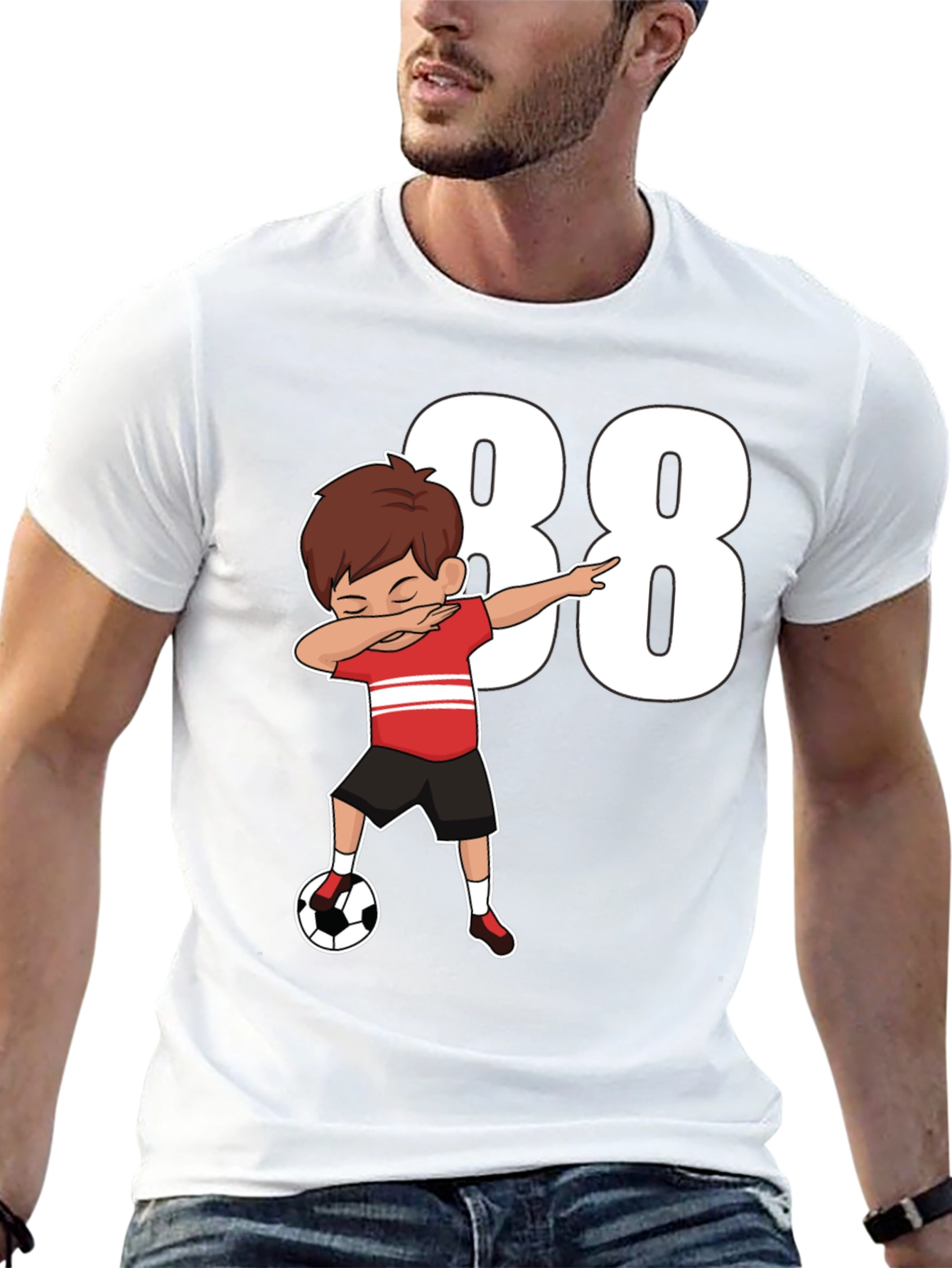 Soccer Boy Dab 88 T-Shirt