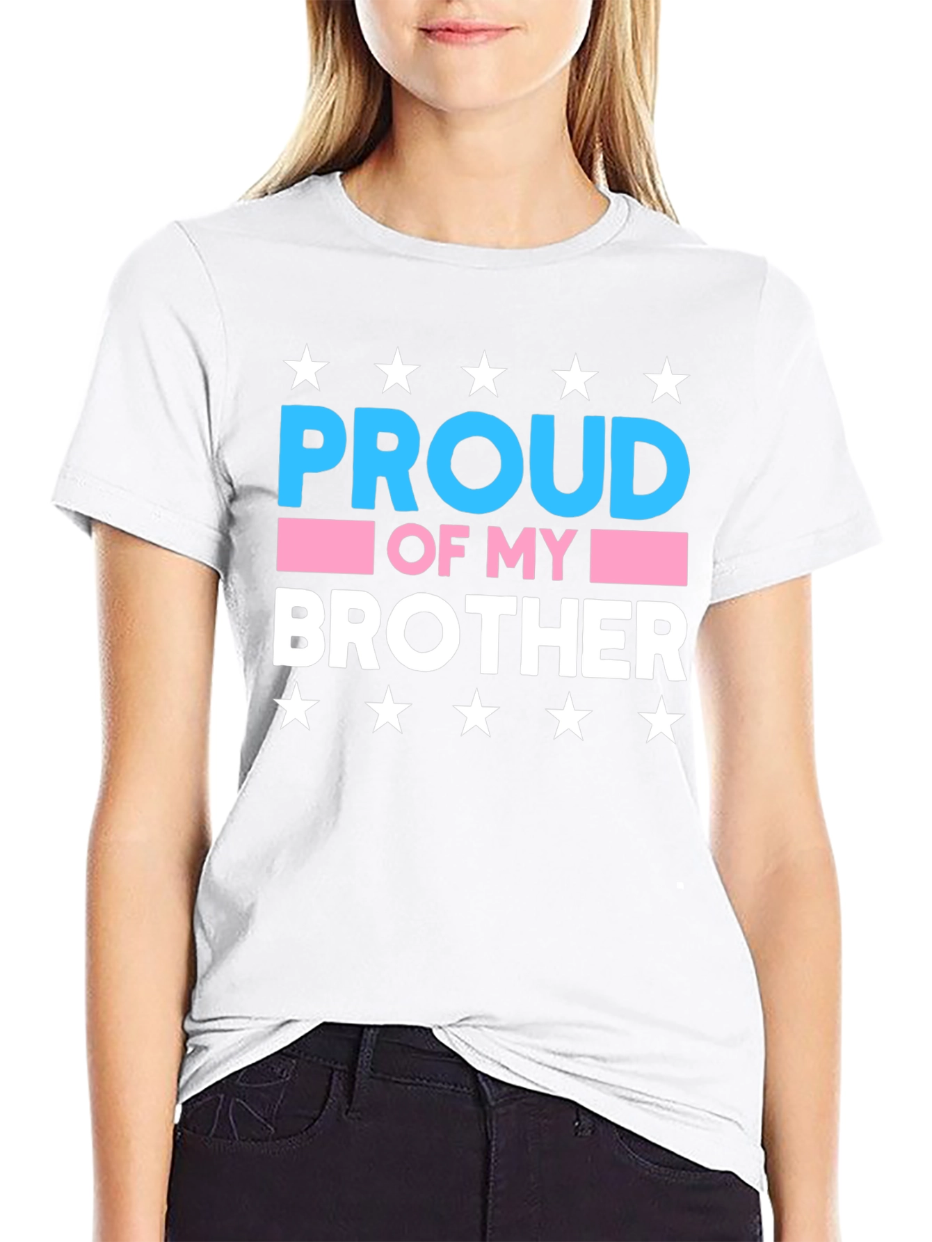 Proud of My Brother Transgender Pride T-Shirt