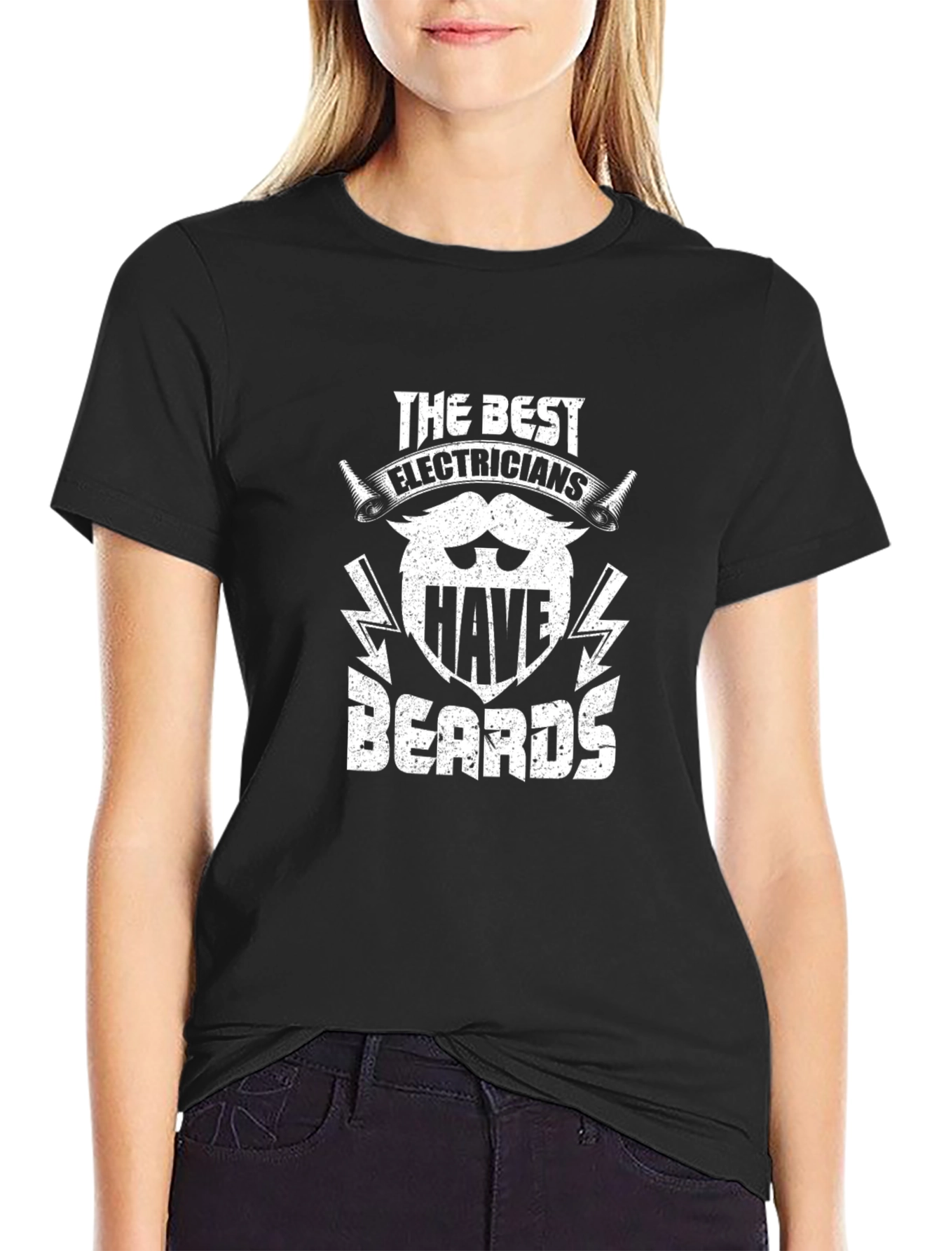 Electricians With Beards T-Shirt - Funny Gift