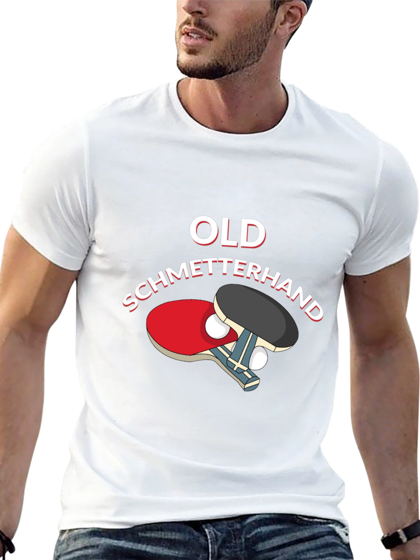 Old Schmetterhand Table Tennis T-Shirt