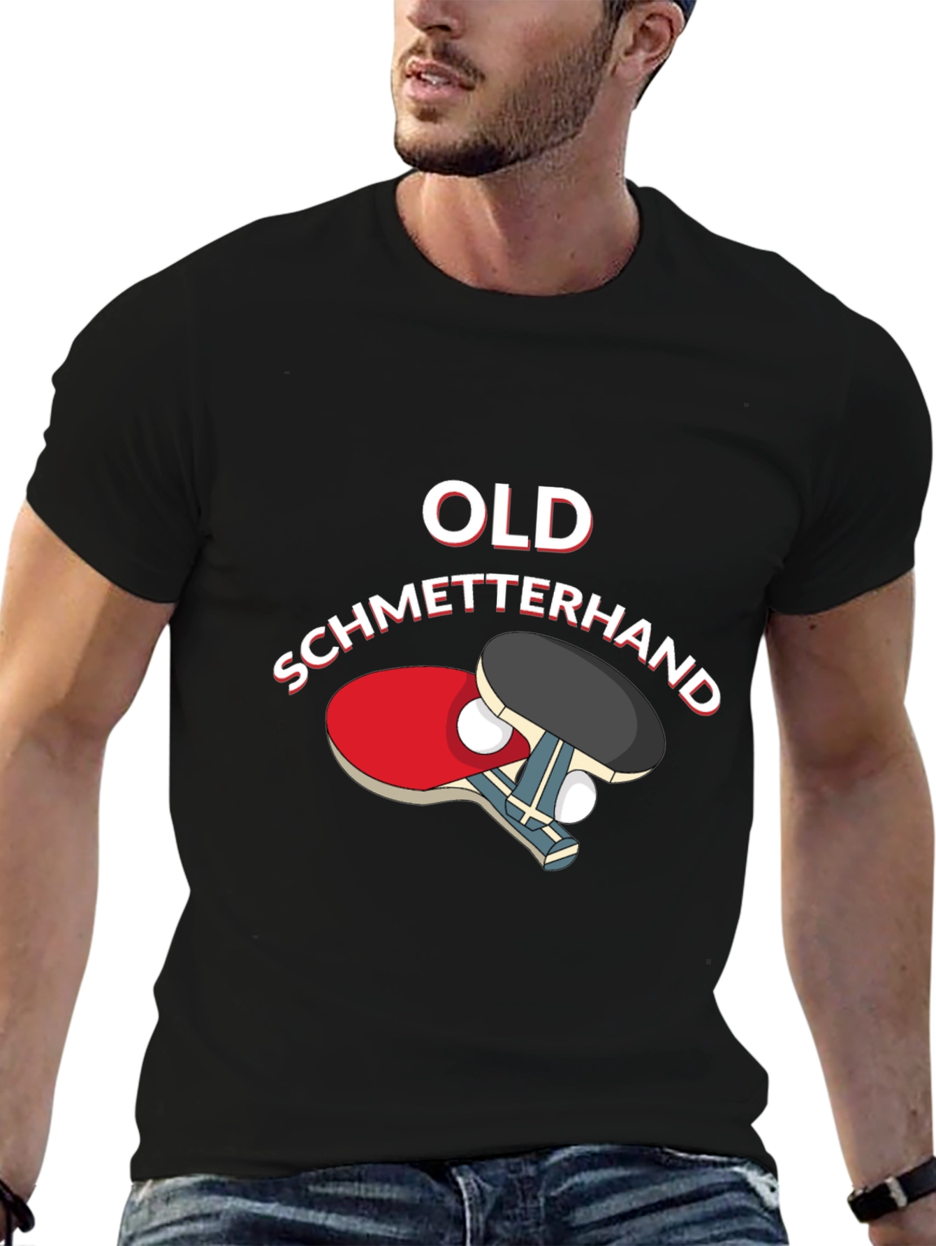Old Schmetterhand Table Tennis T-Shirt