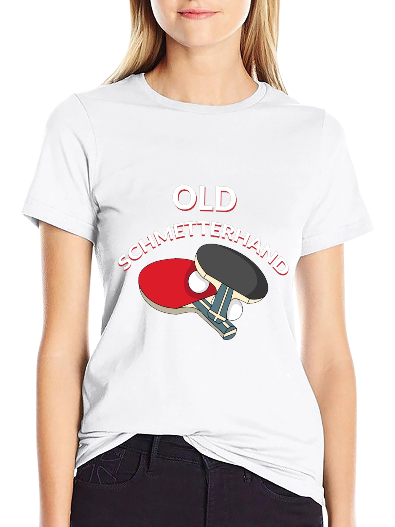 Old Schmetterhand Table Tennis T-Shirt