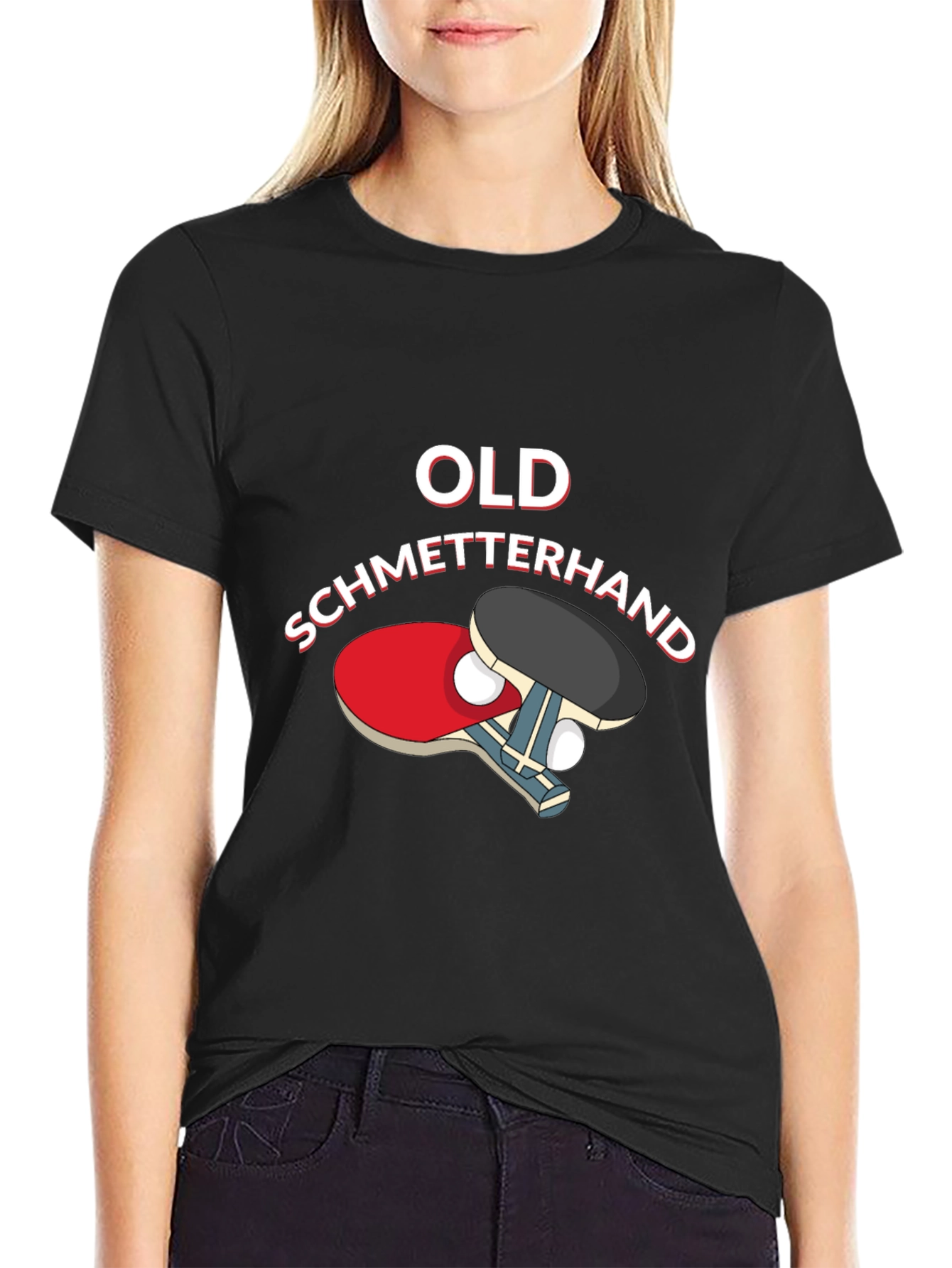 Old Schmetterhand Table Tennis T-Shirt