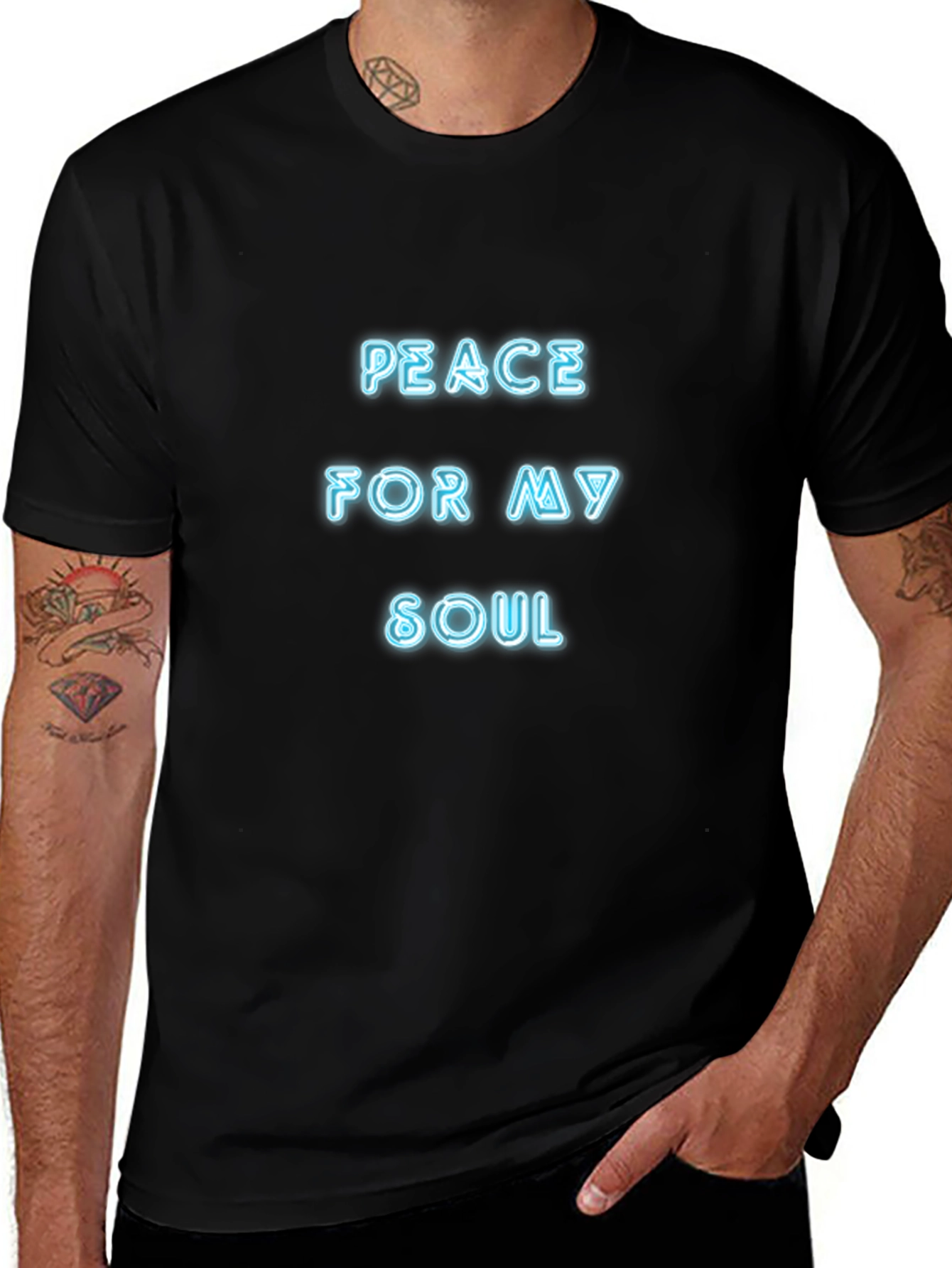 Peace For My Soul Black T-Shirt