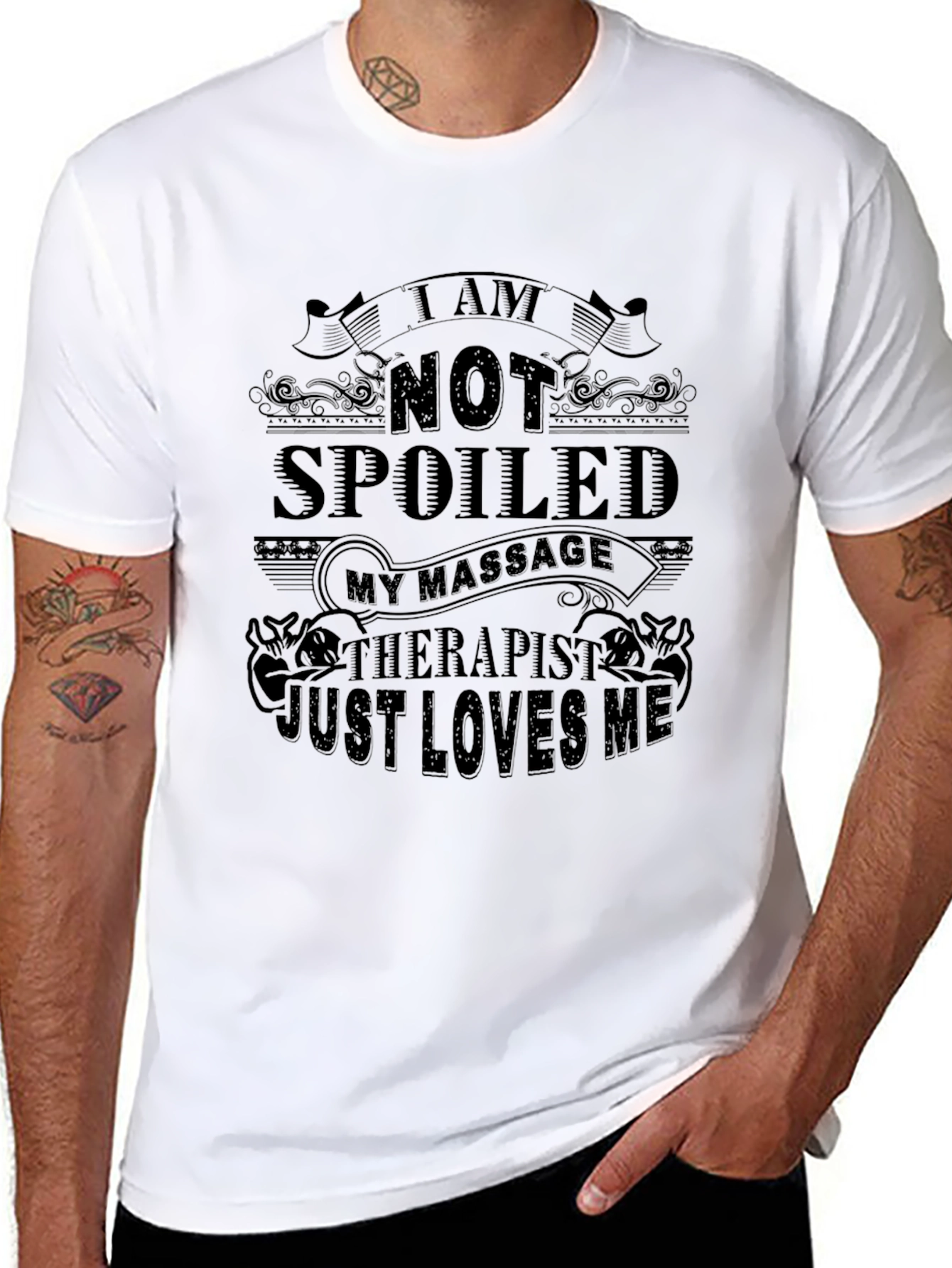 Spoiled Massage Therapist Funny T-Shirt