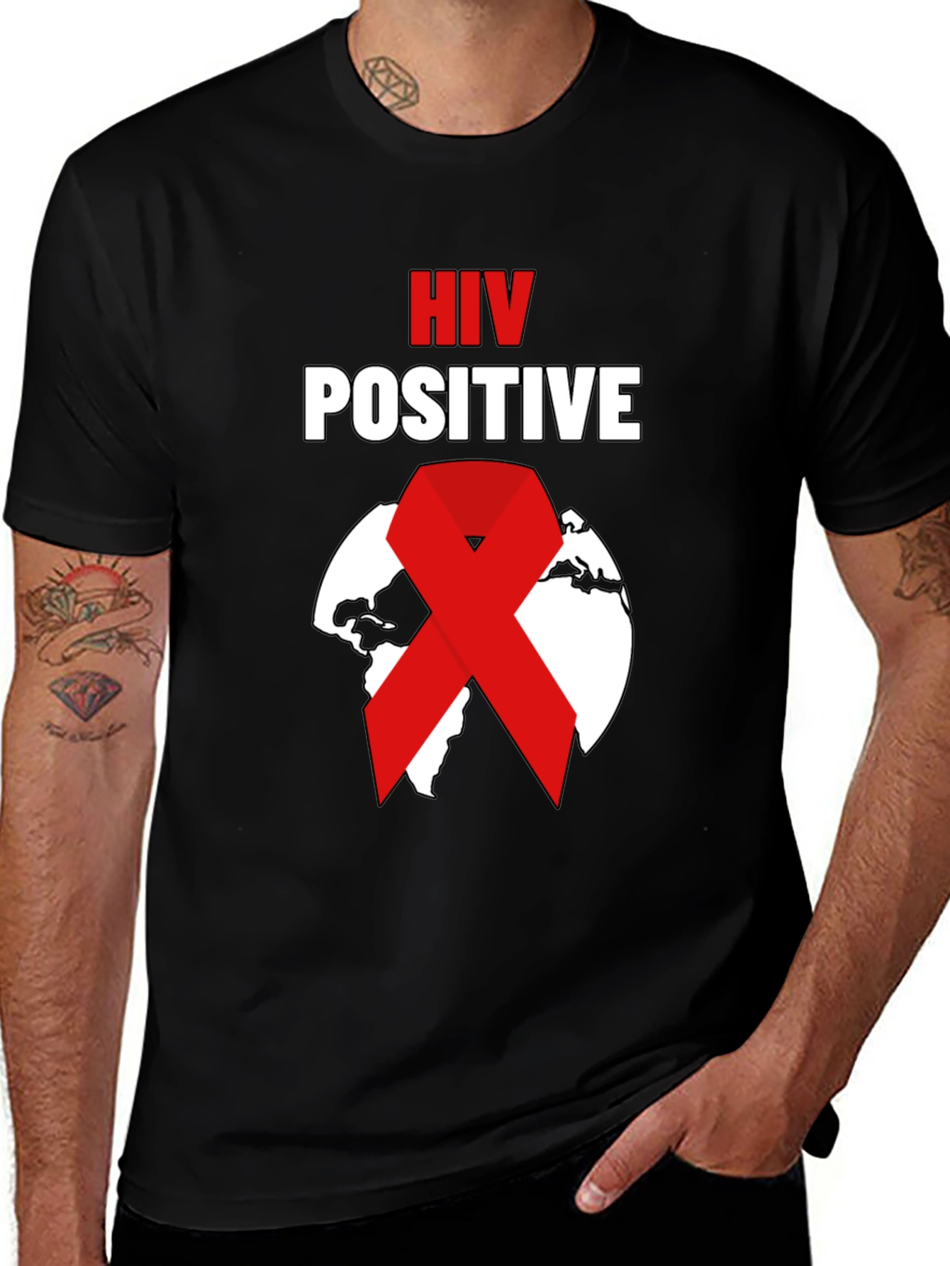 HIV Positive Awareness T-Shirt