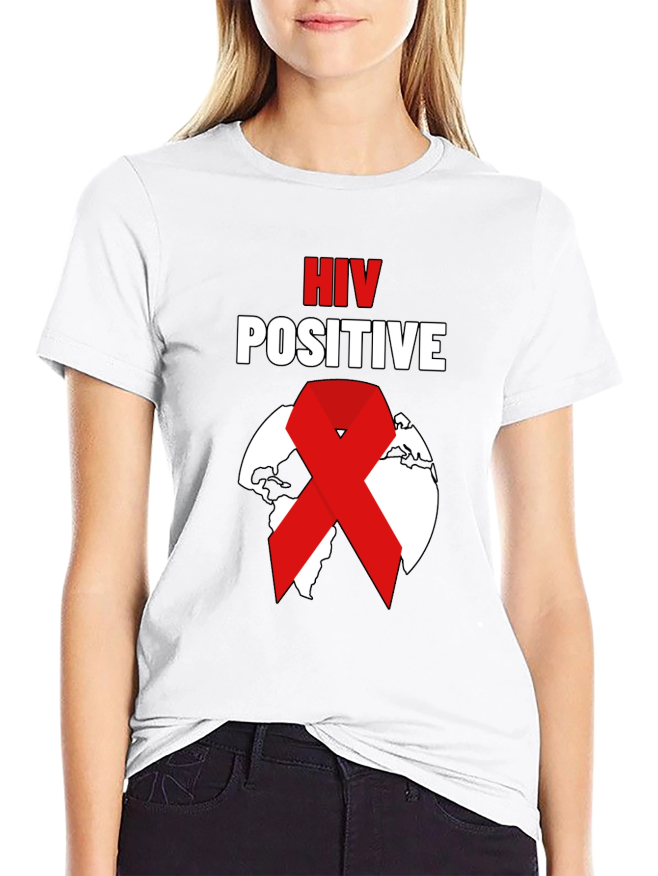 HIV Positive Awareness T-Shirt
