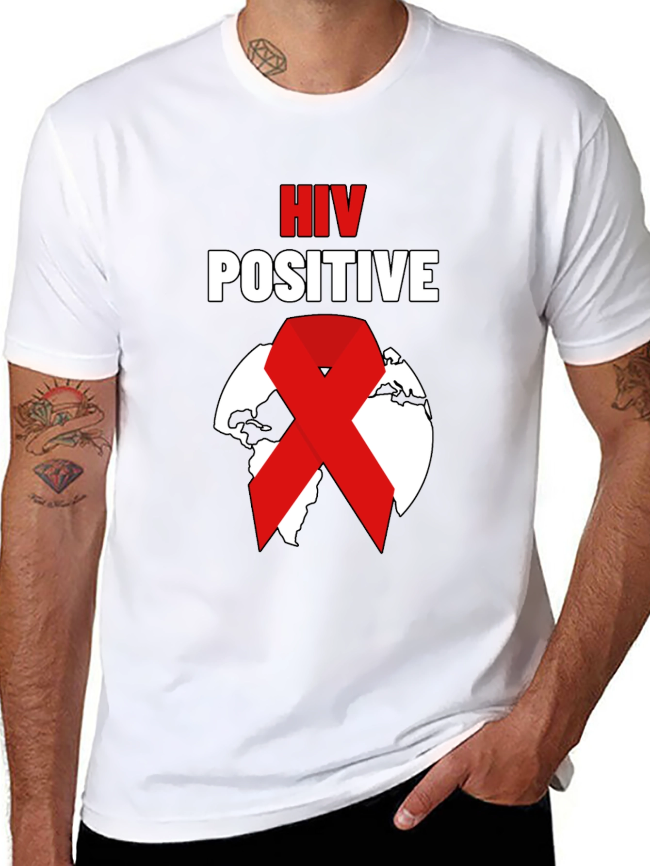 HIV Positive Awareness T-Shirt