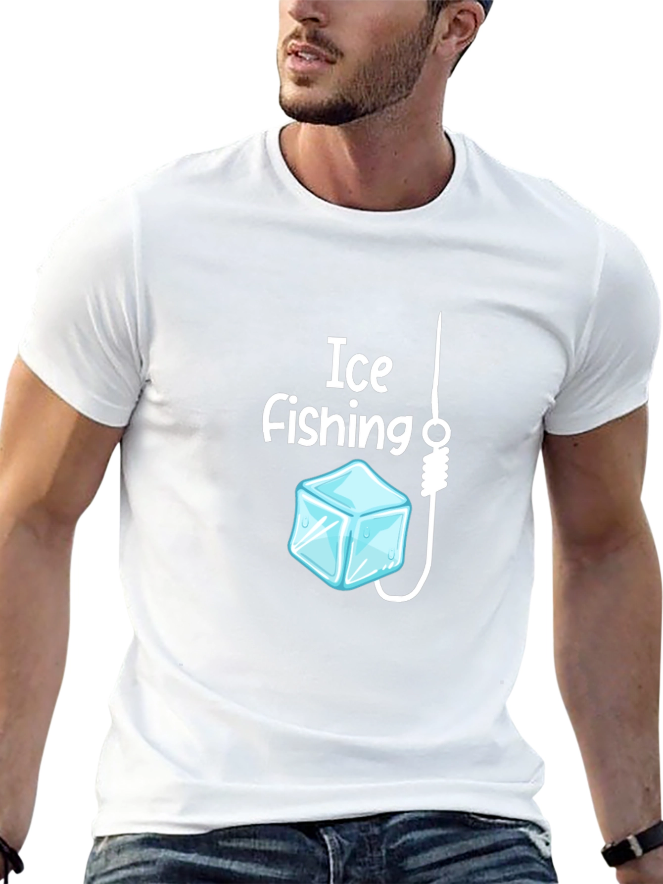 Ice Fishing Graphic Tee