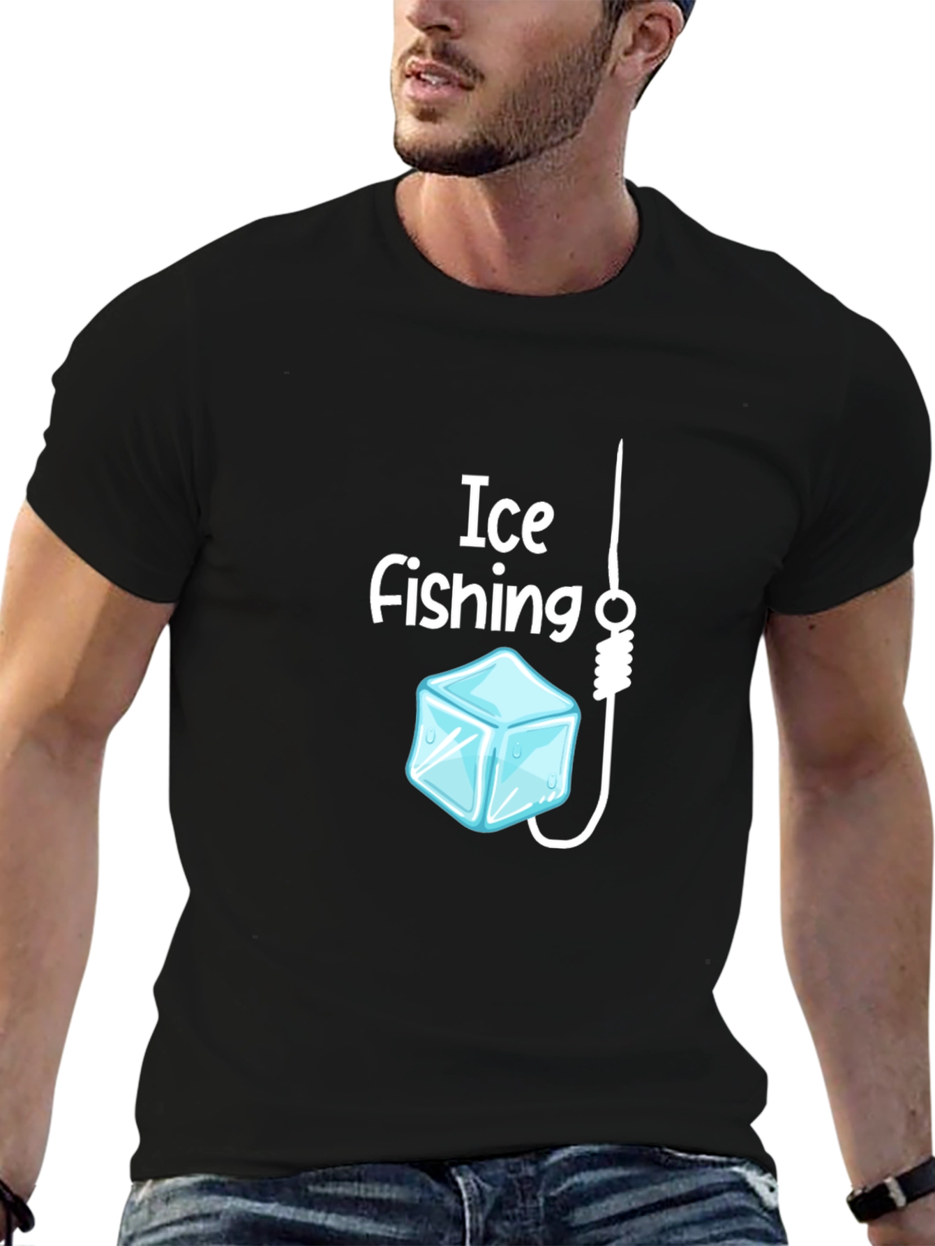Ice Fishing Graphic Tee