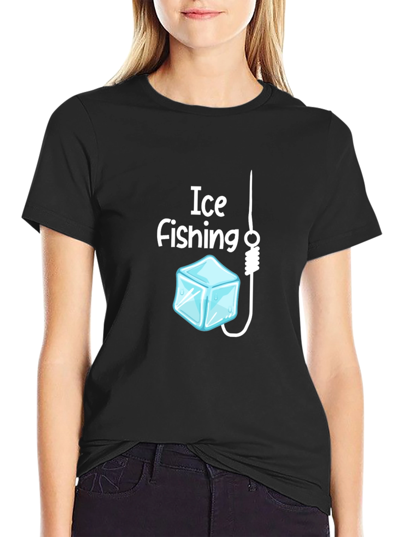Ice Fishing Graphic Tee