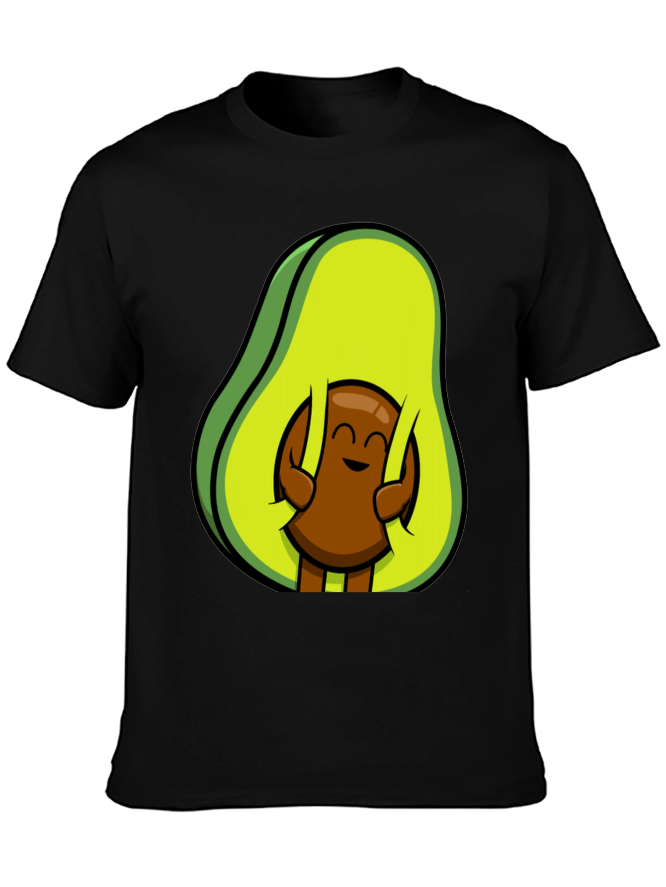 Funny Avocado Hugging Seed T-Shirt
