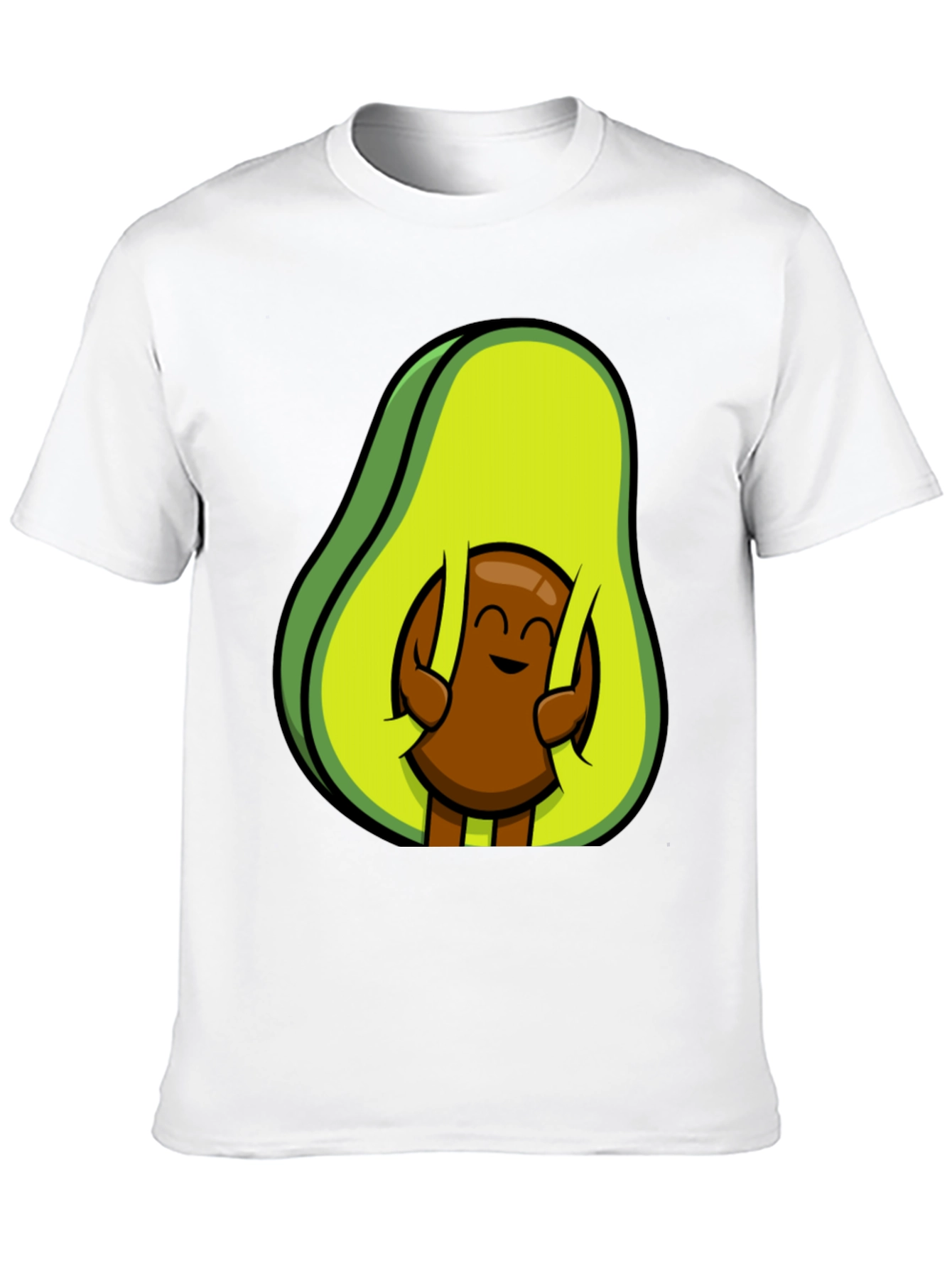 Funny Avocado Hugging Seed T-Shirt