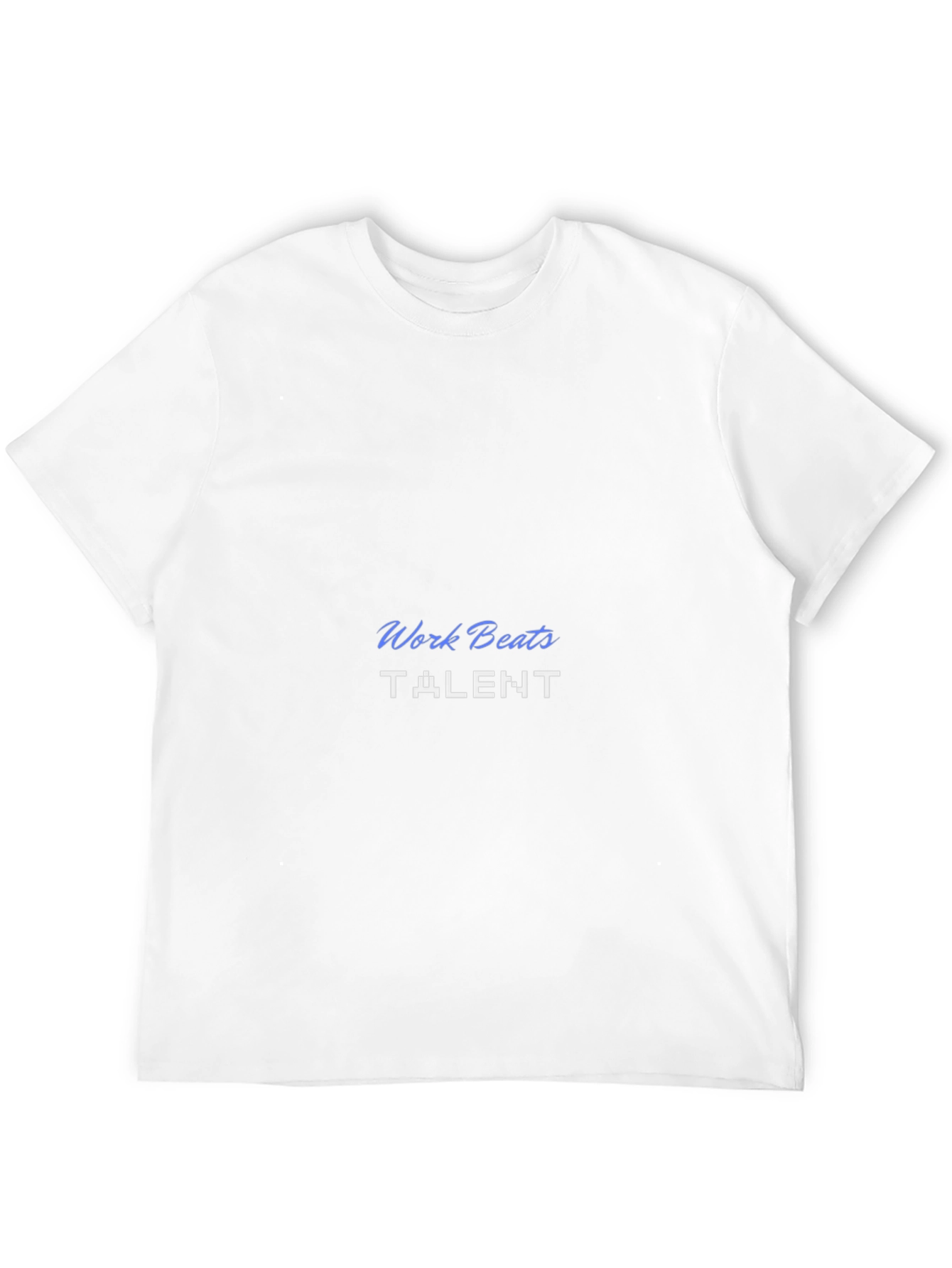 Work Beats Talent Graphic Tee - Black