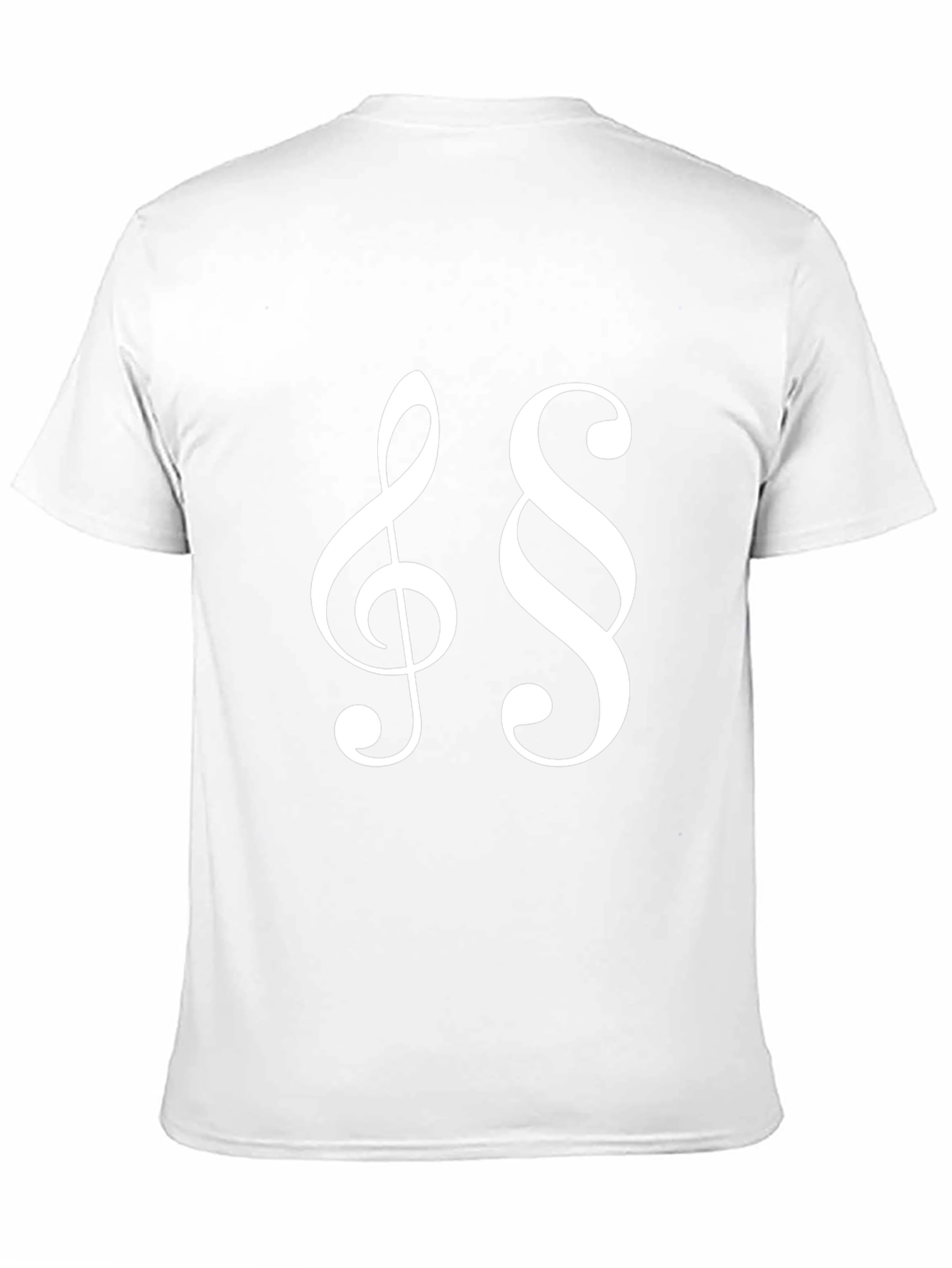 Musical Law T-Shirt: Treble Clef and Paragraph Symbols