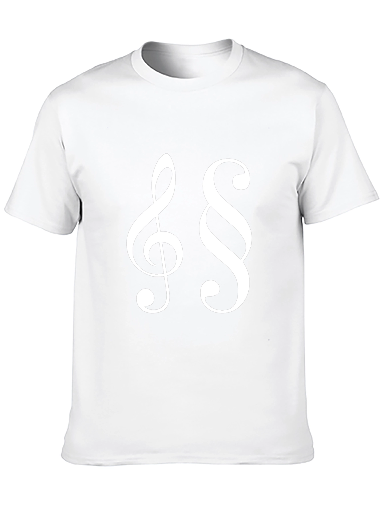 Musical Law T-Shirt: Treble Clef and Paragraph Symbols