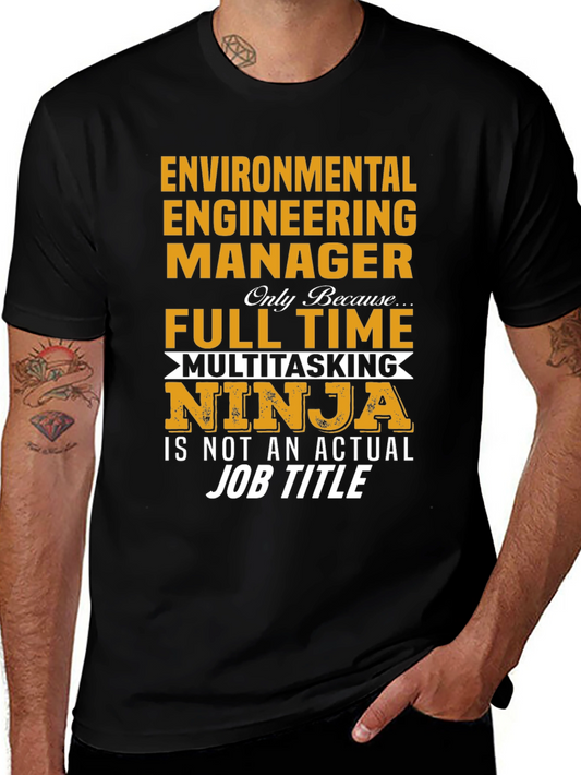 Environmental Engineering Manager T-Shirt