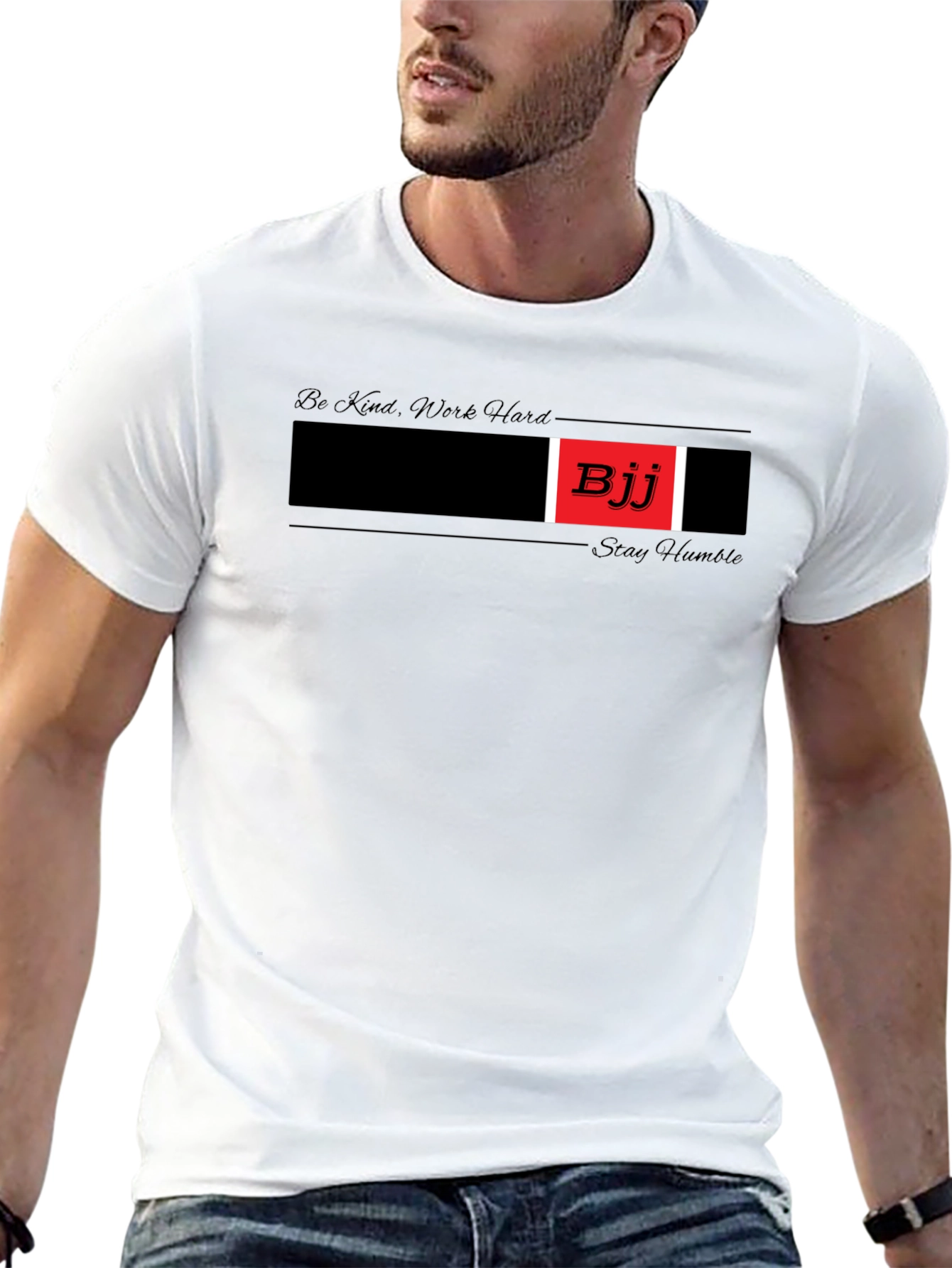 BJJ Graphic T-Shirt - Black - Jiu Jitsu